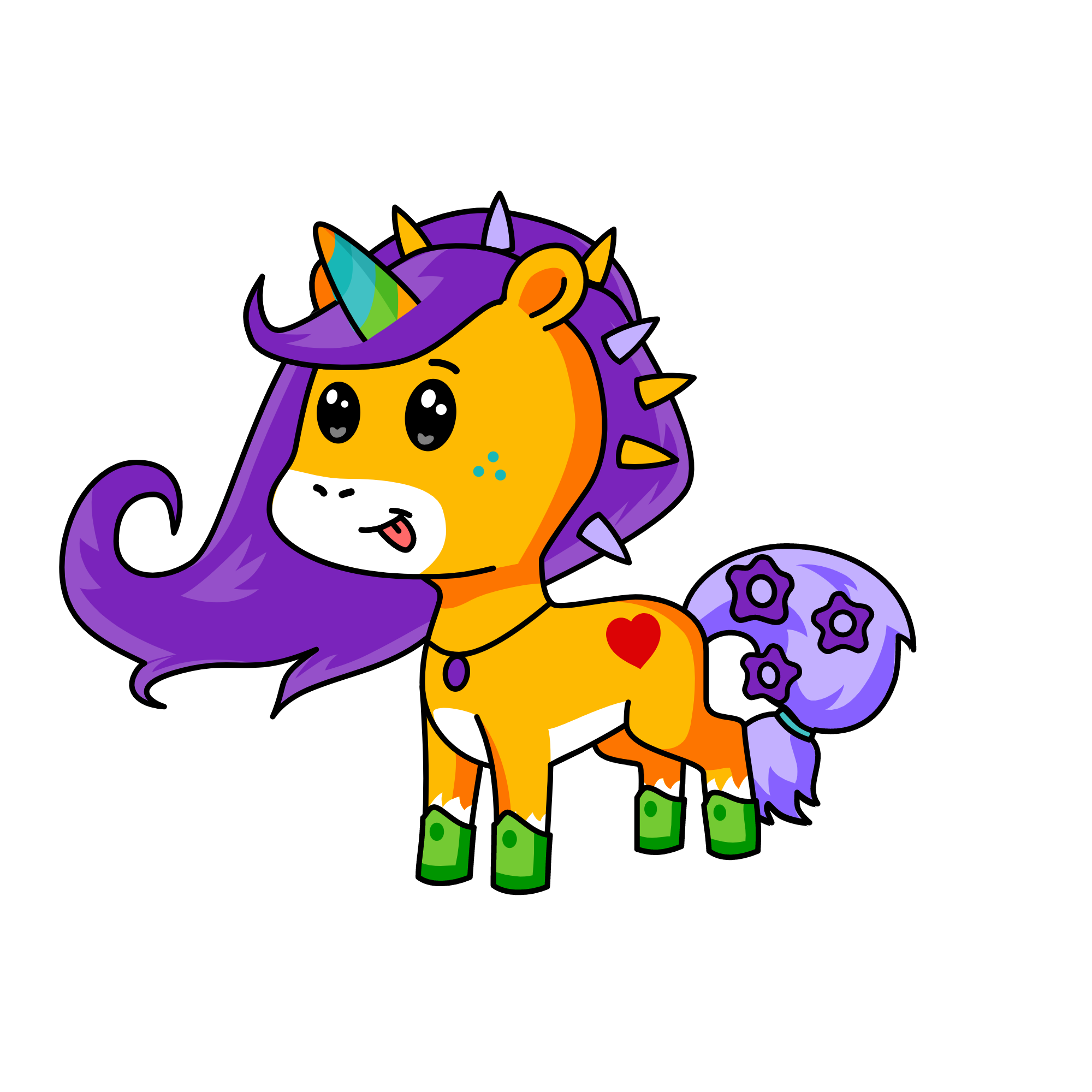 🦄👑🎂 poni, the unicorn