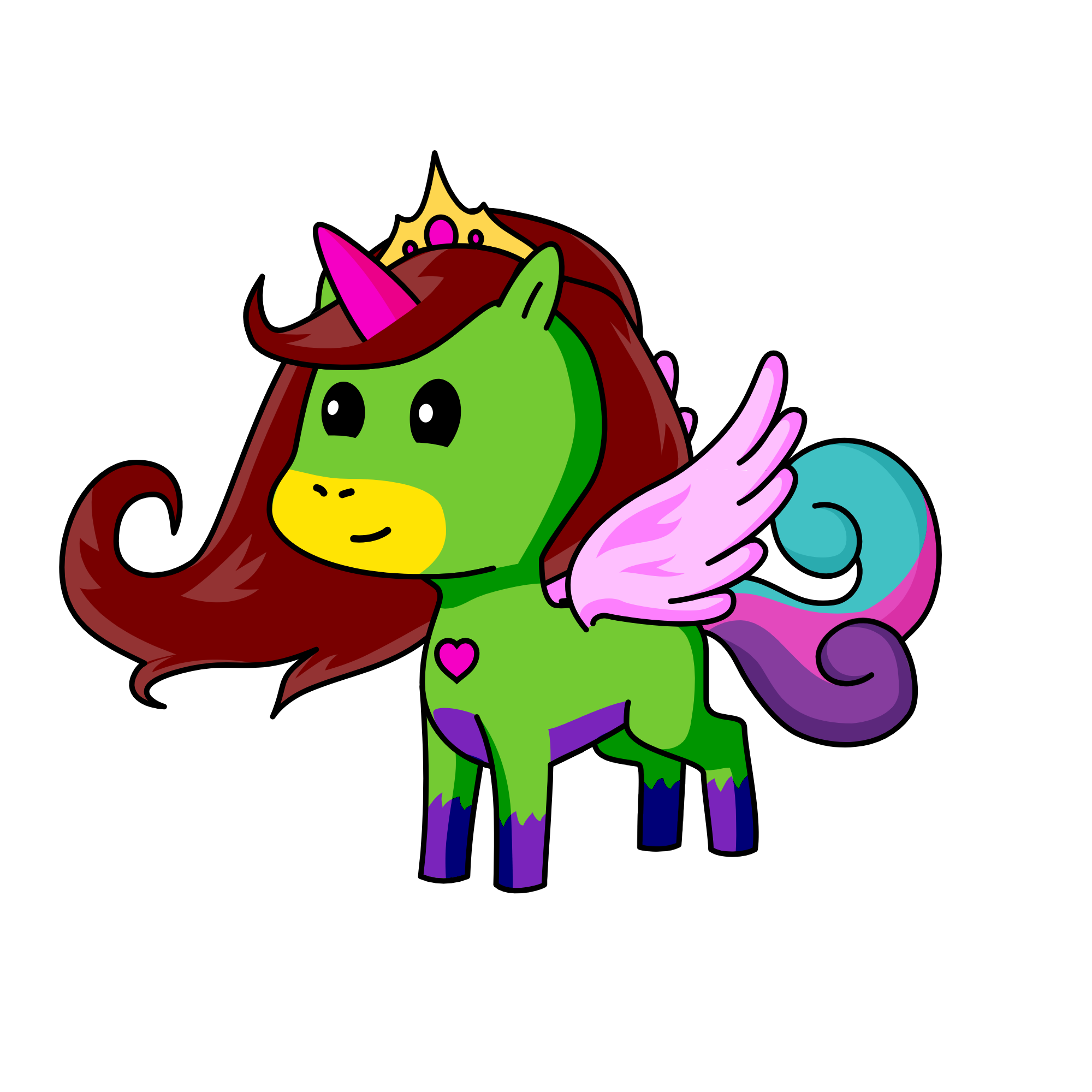 Evie, the unicorn