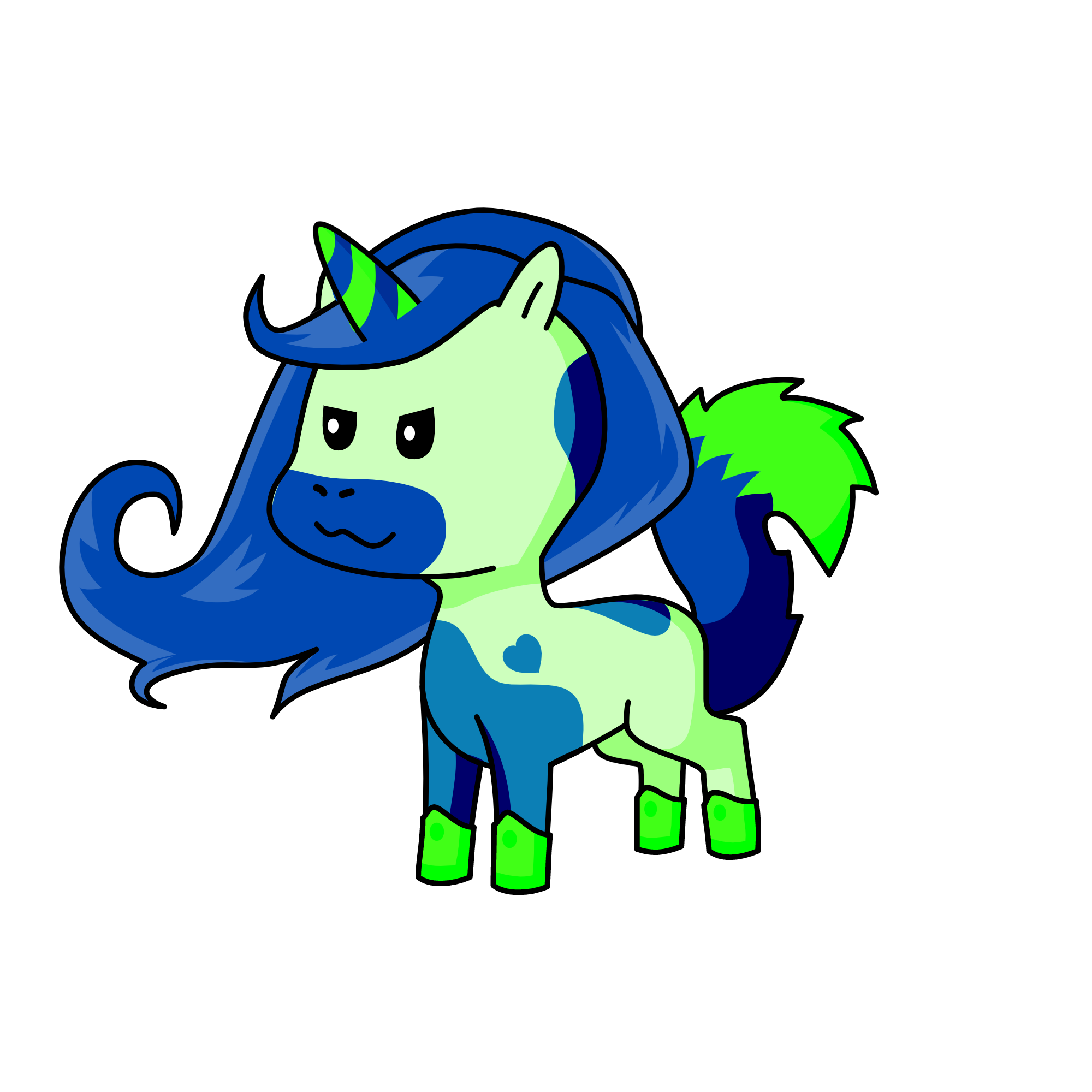 Sanitized Unicorn, the unicorn