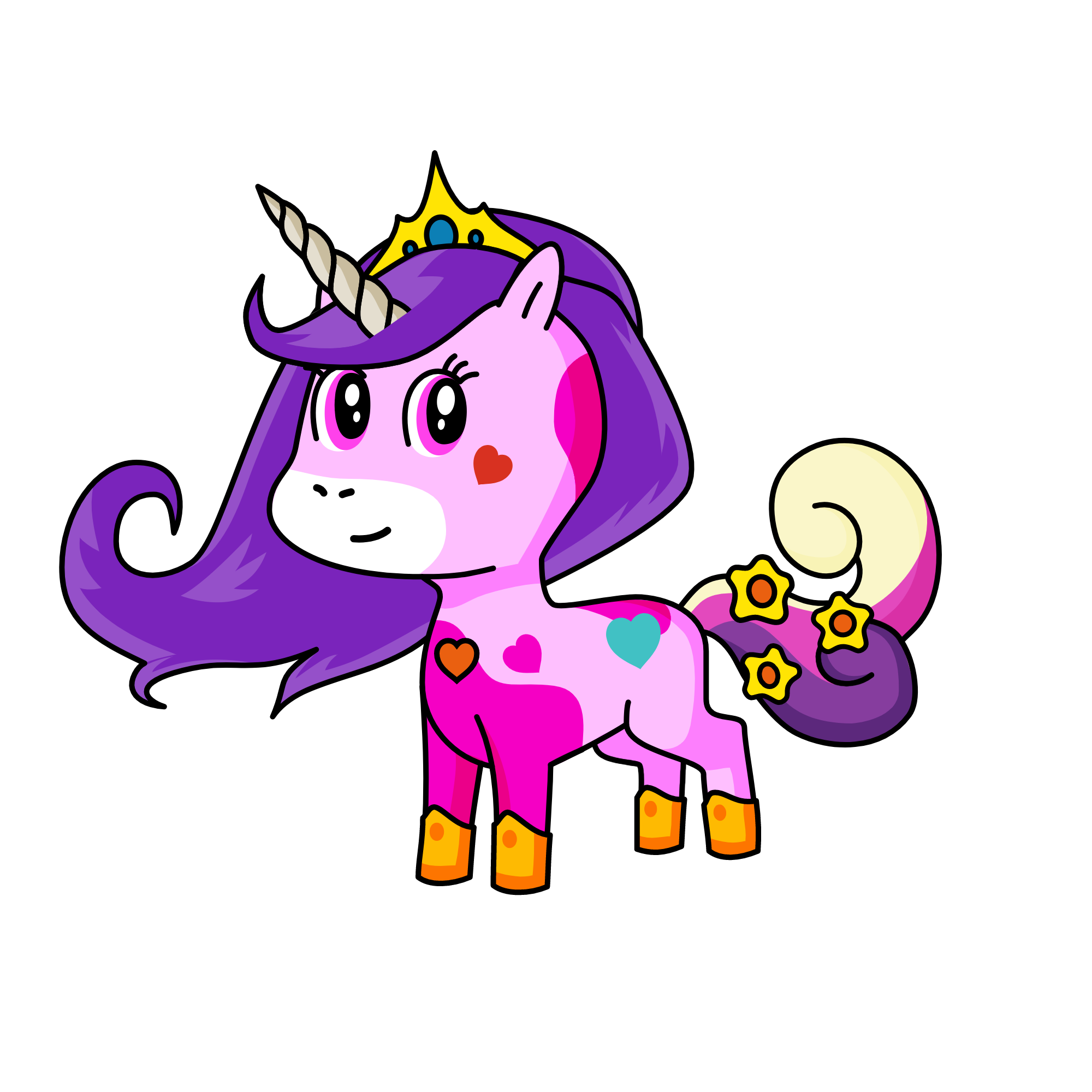Lovely, the unicorn