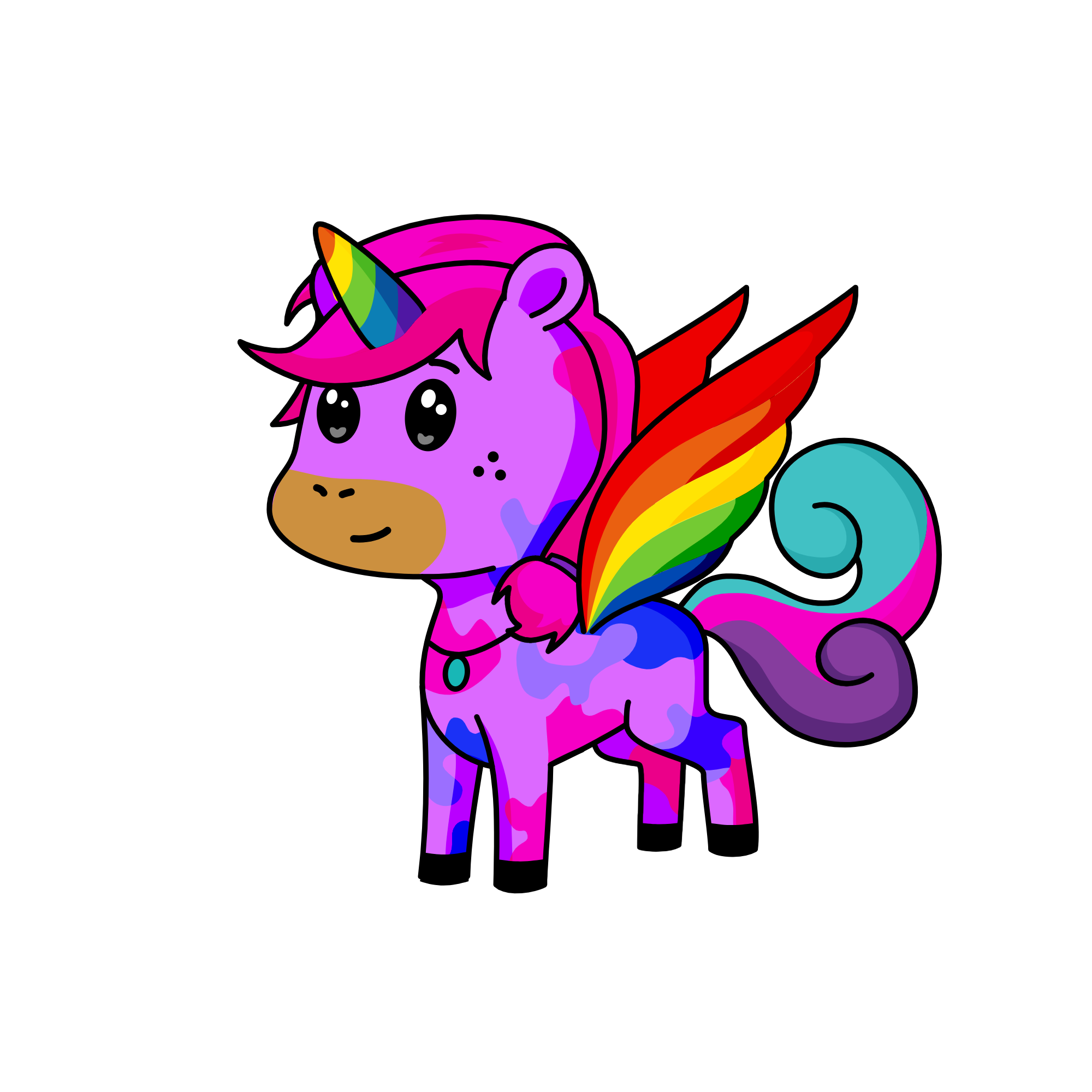 Radience, the unicorn