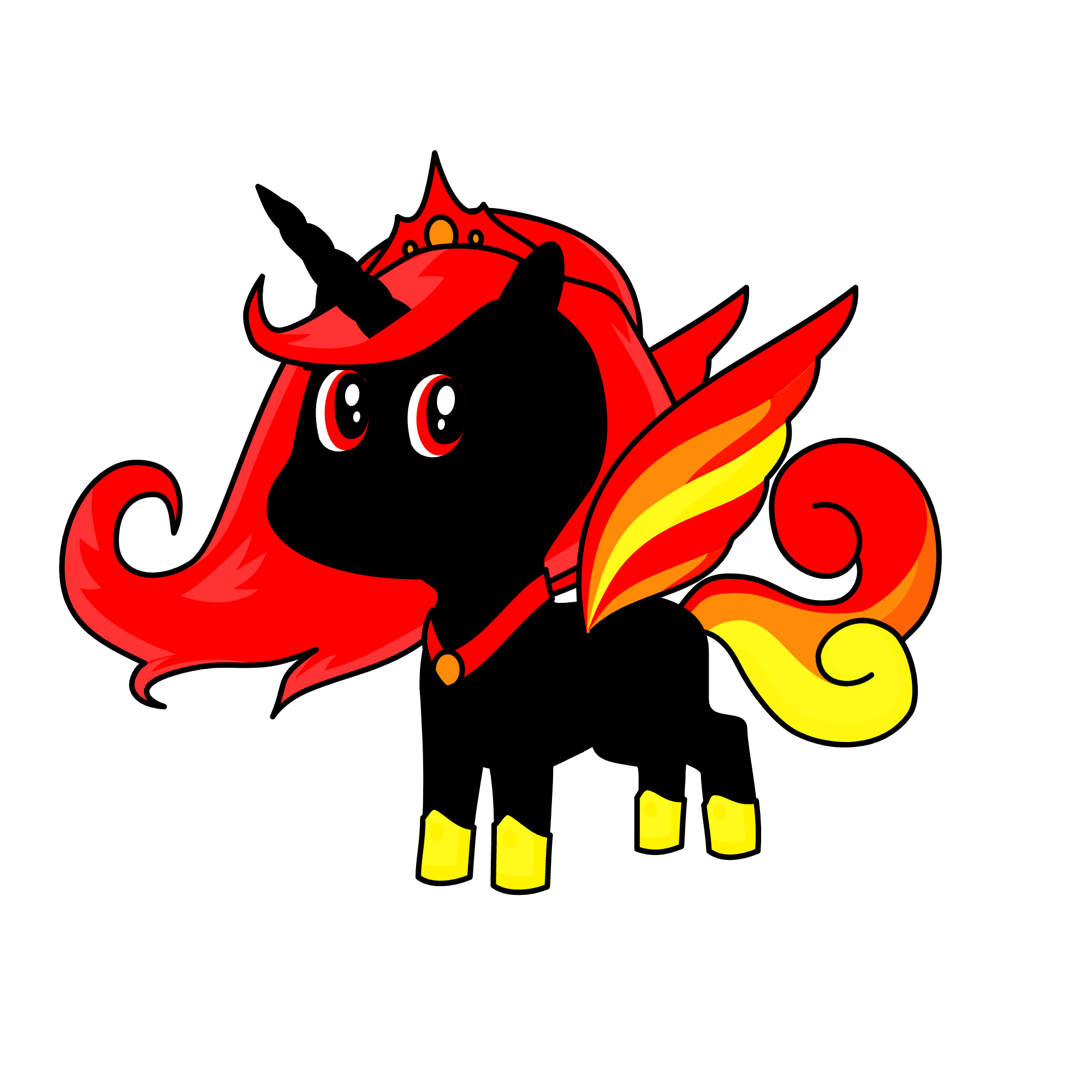 fire, the unicorn