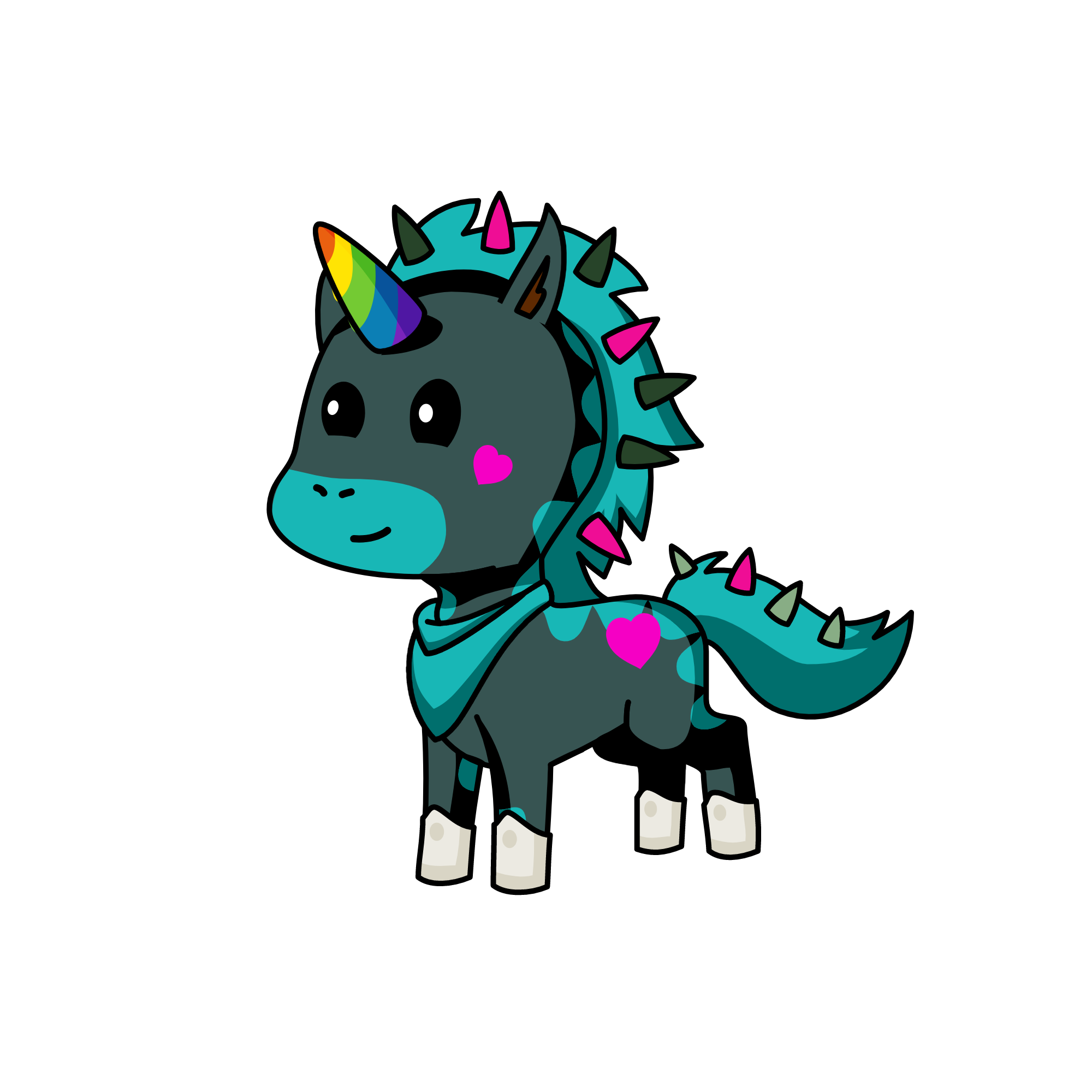 Midnight, the unicorn