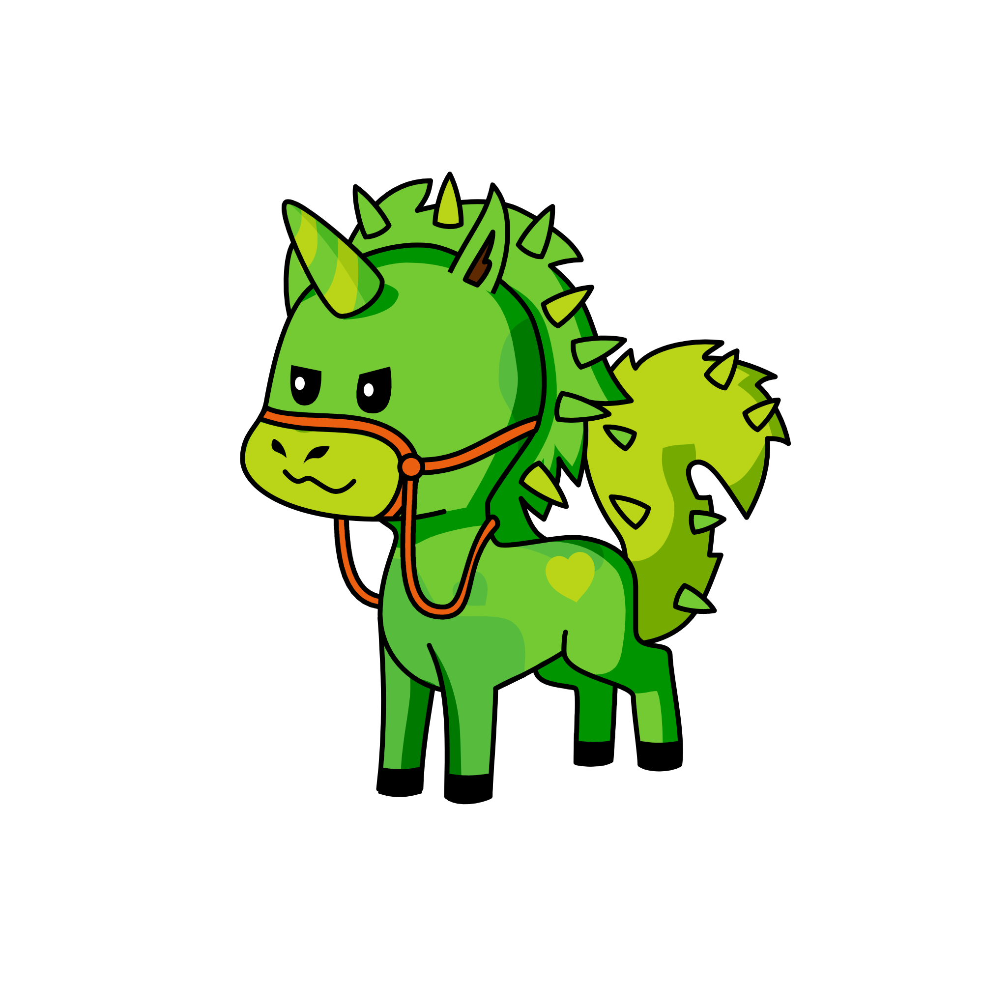 spikycorn, the unicorn