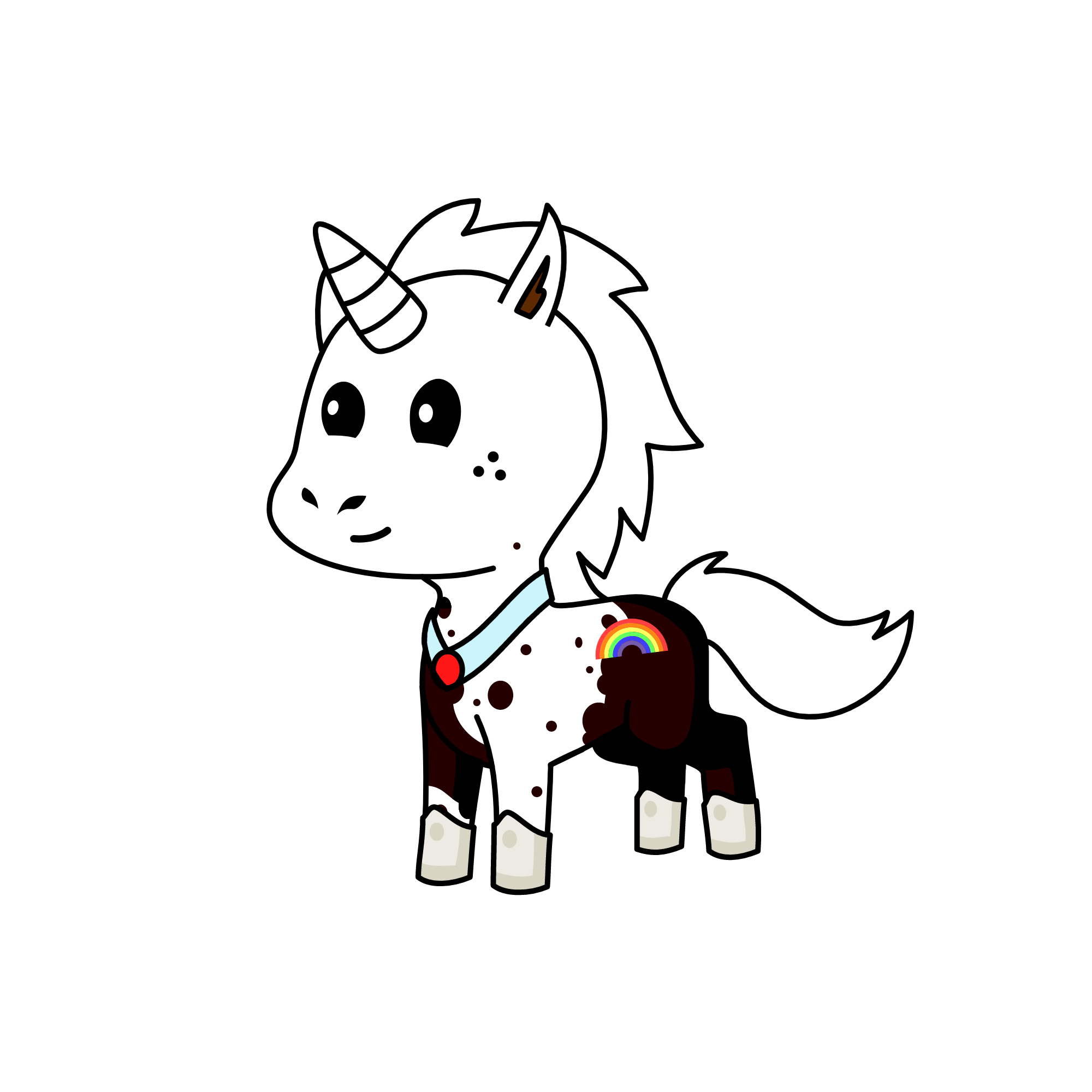 light unicorn, the unicorn