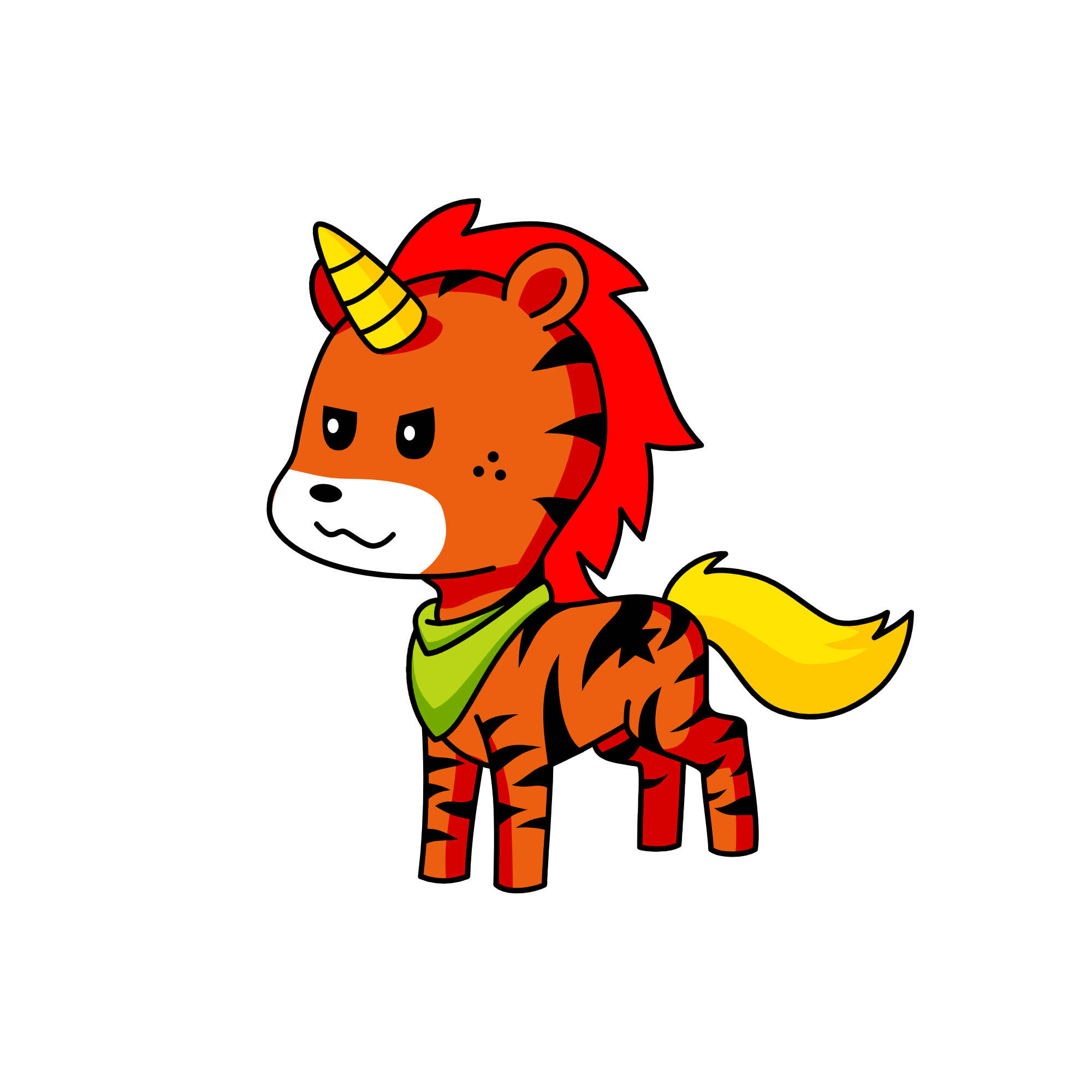 Kitty Purry, the unicorn