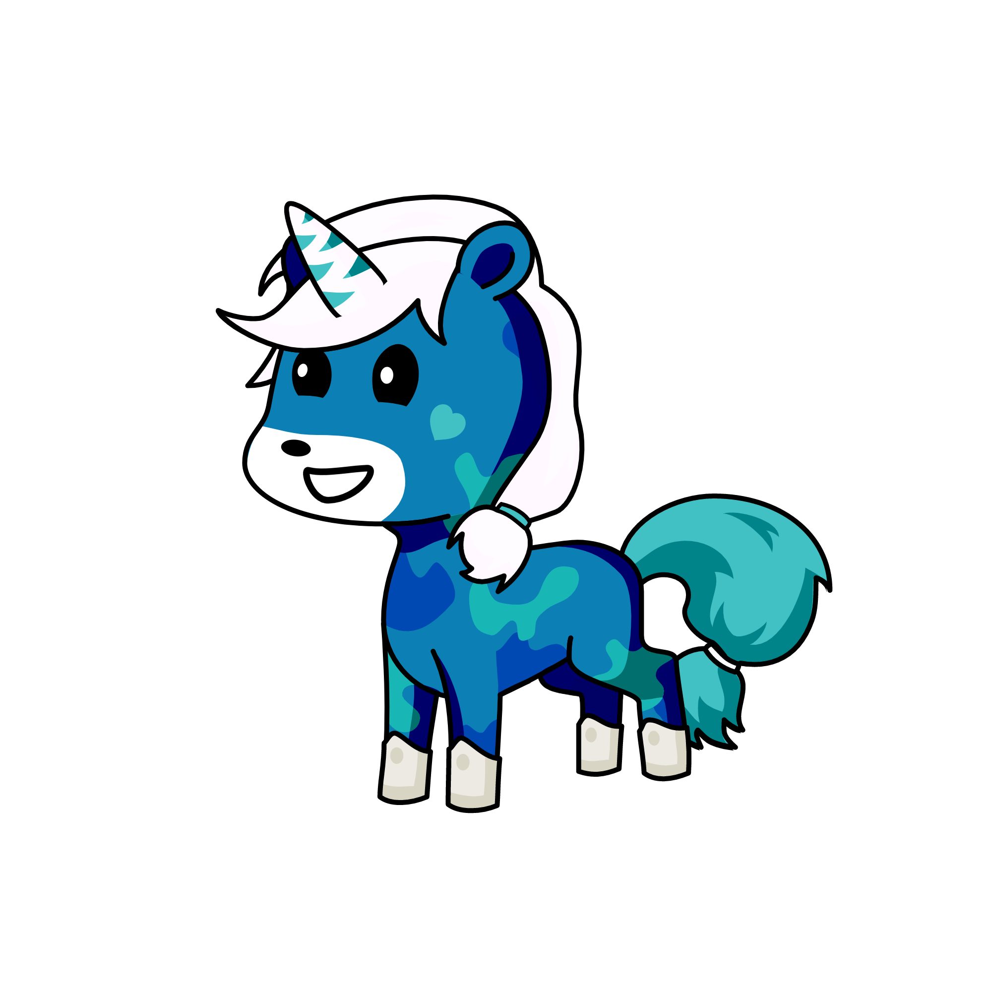 icy unicorn, the unicorn