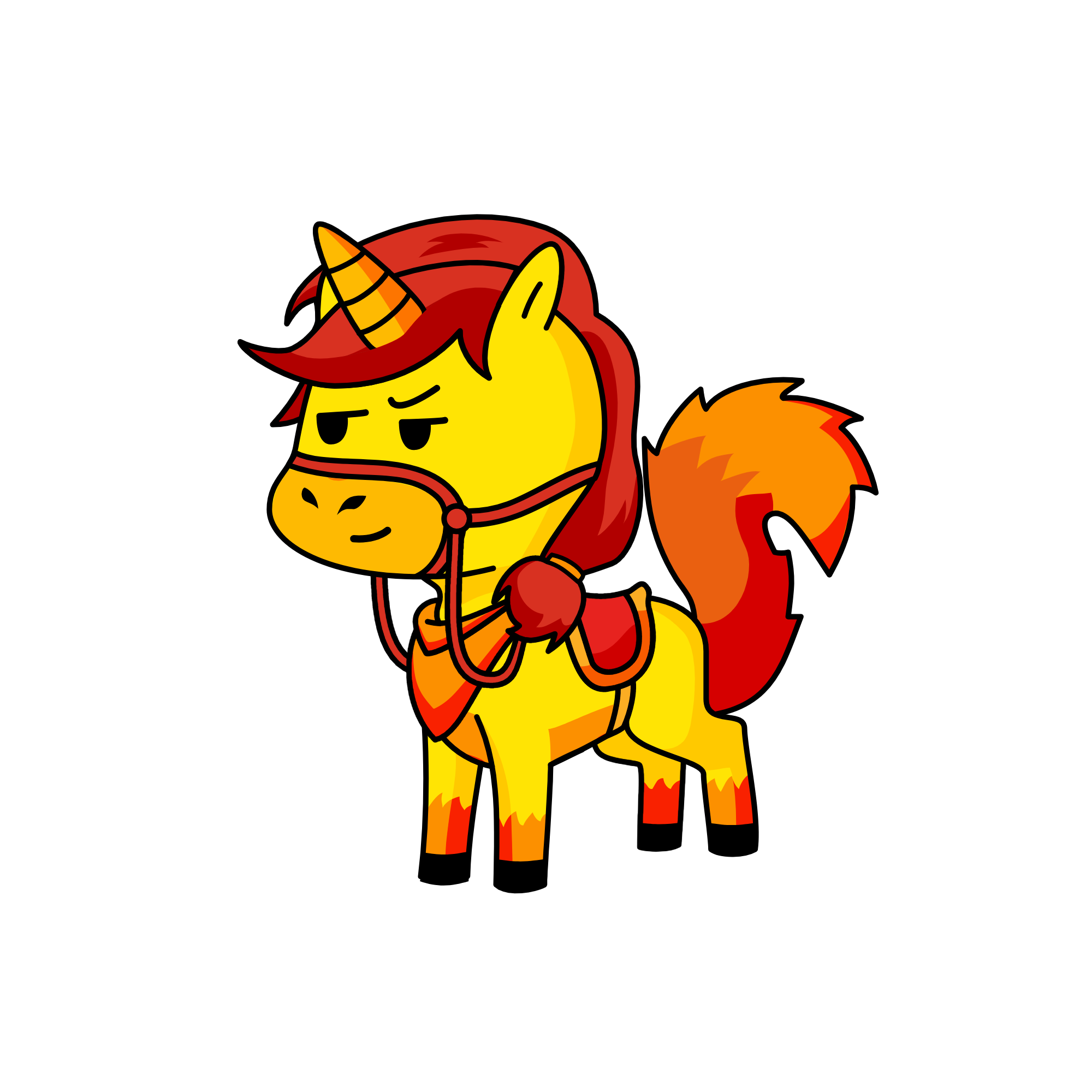 Fox, the unicorn