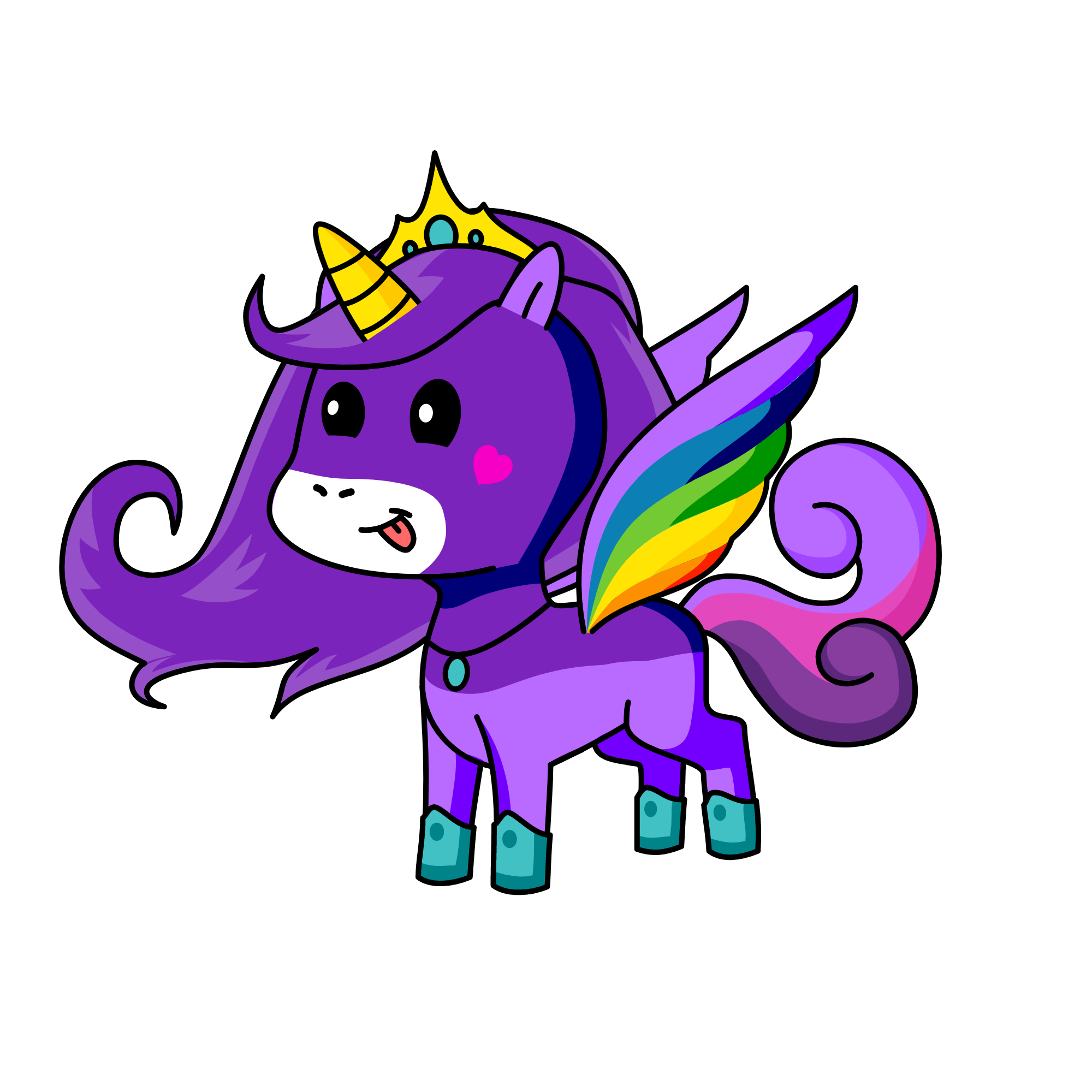 Aphmaucorn: Queen of Minecraft, the unicorn