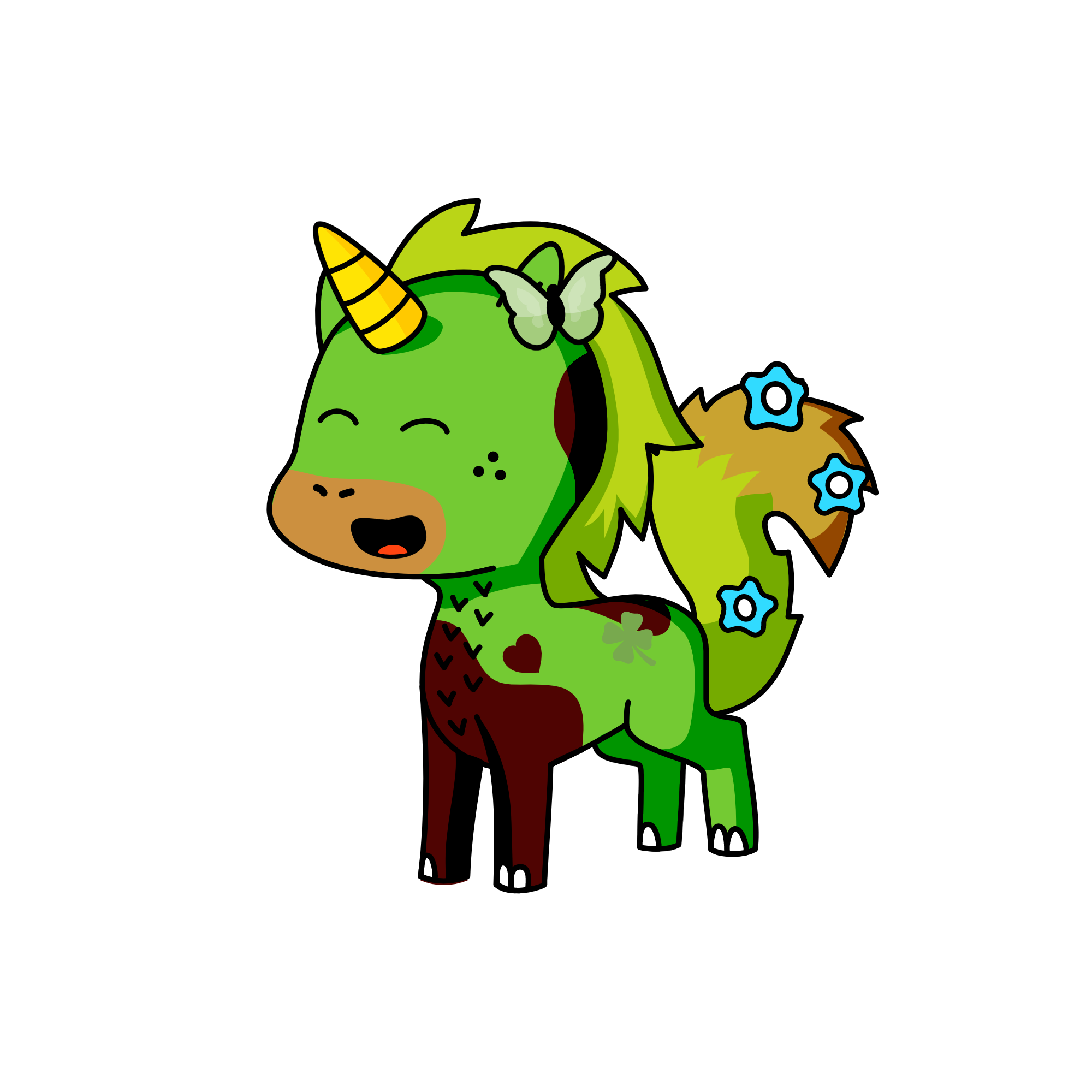 grassycorn, the unicorn