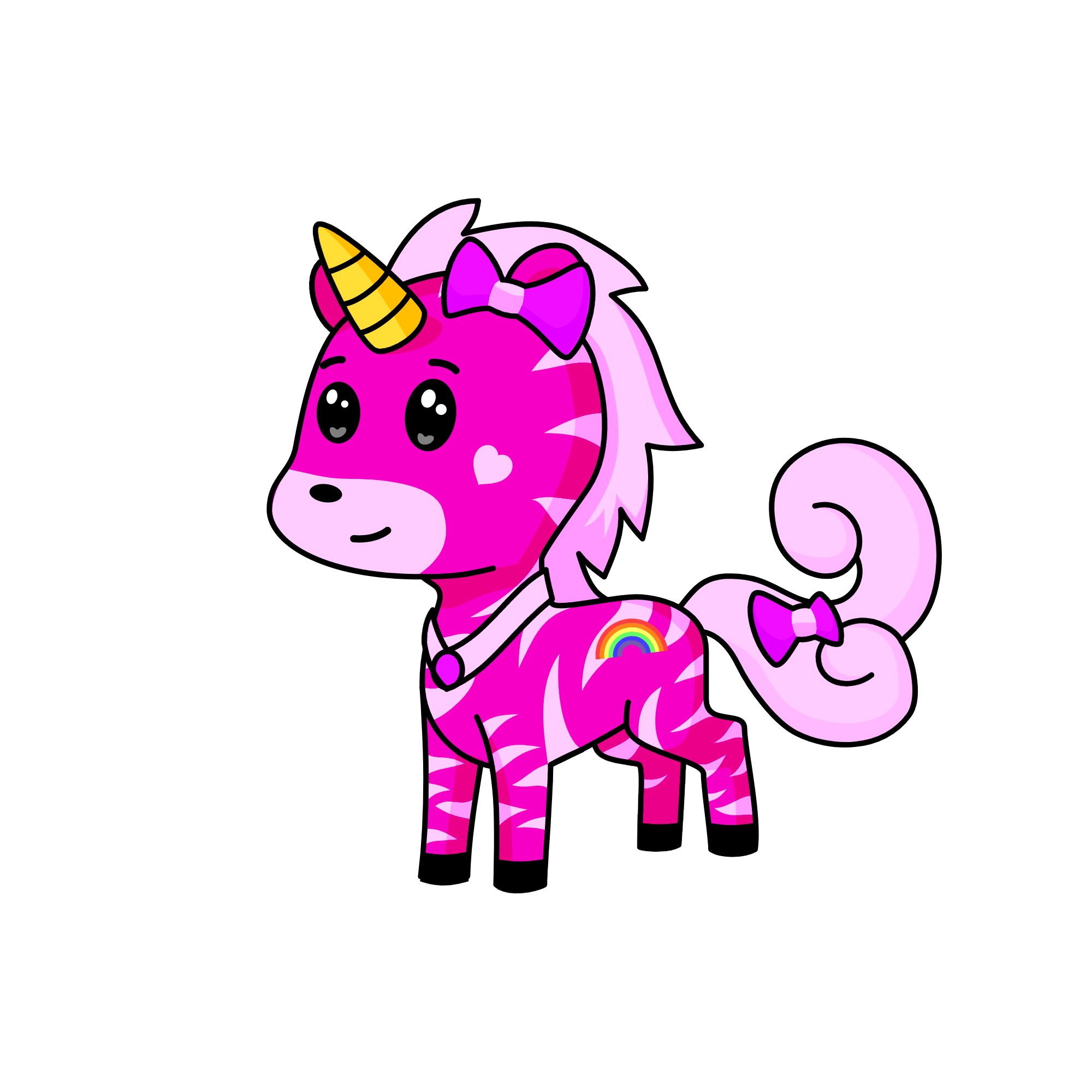 Cutie, the unicorn