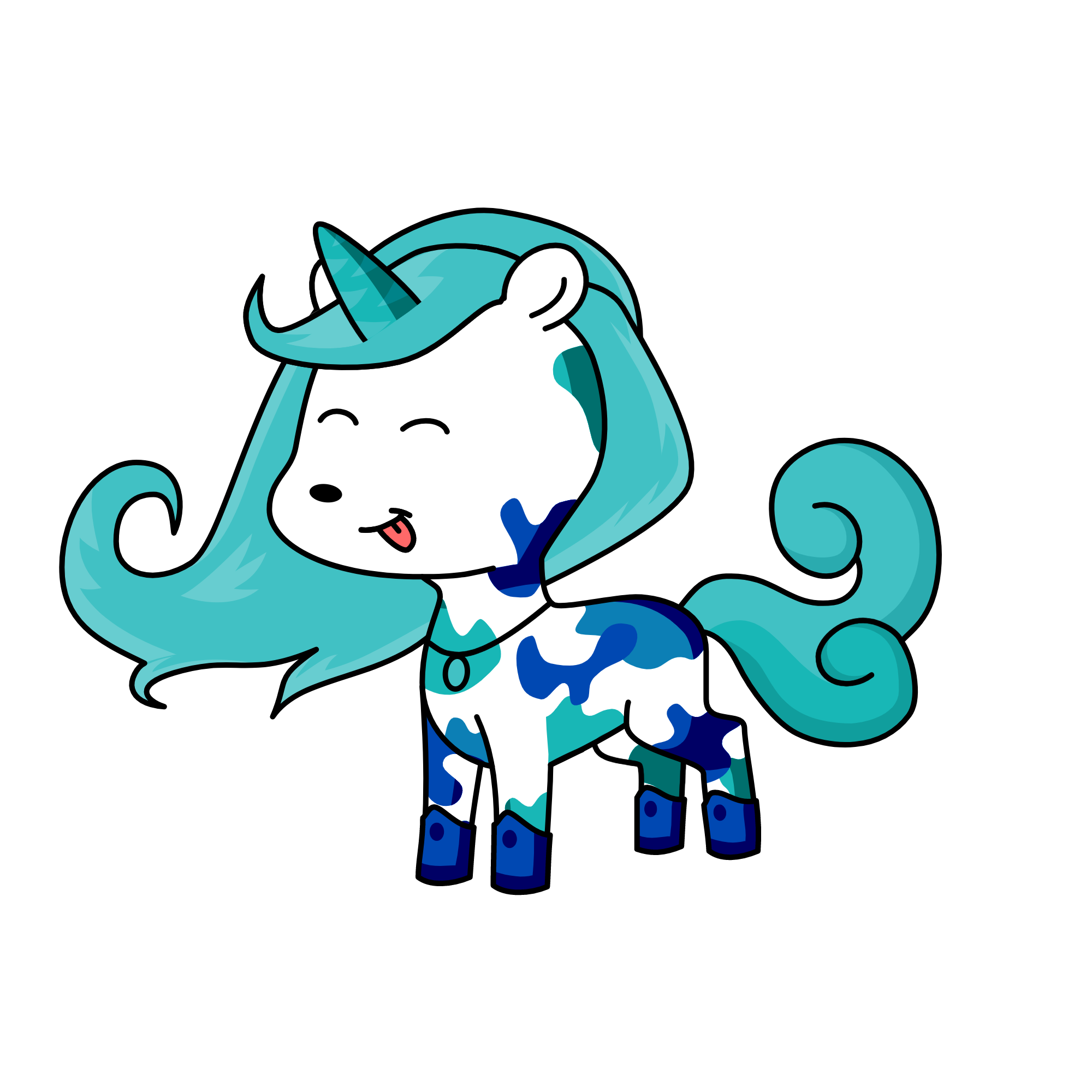 Snowy, the unicorn