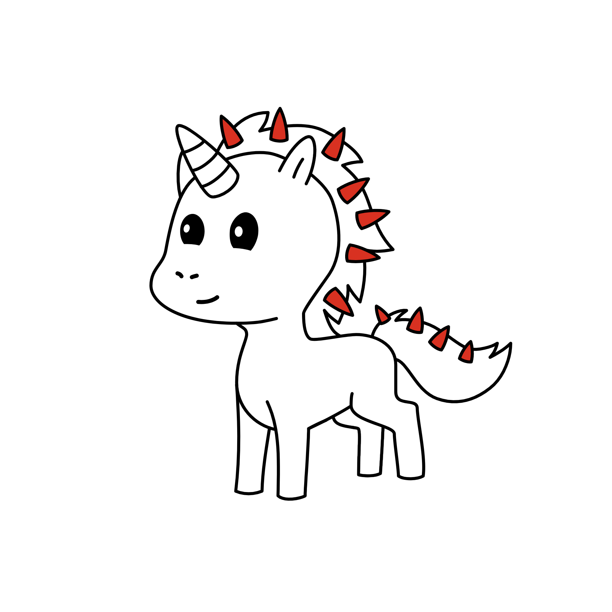 Blody, the unicorn