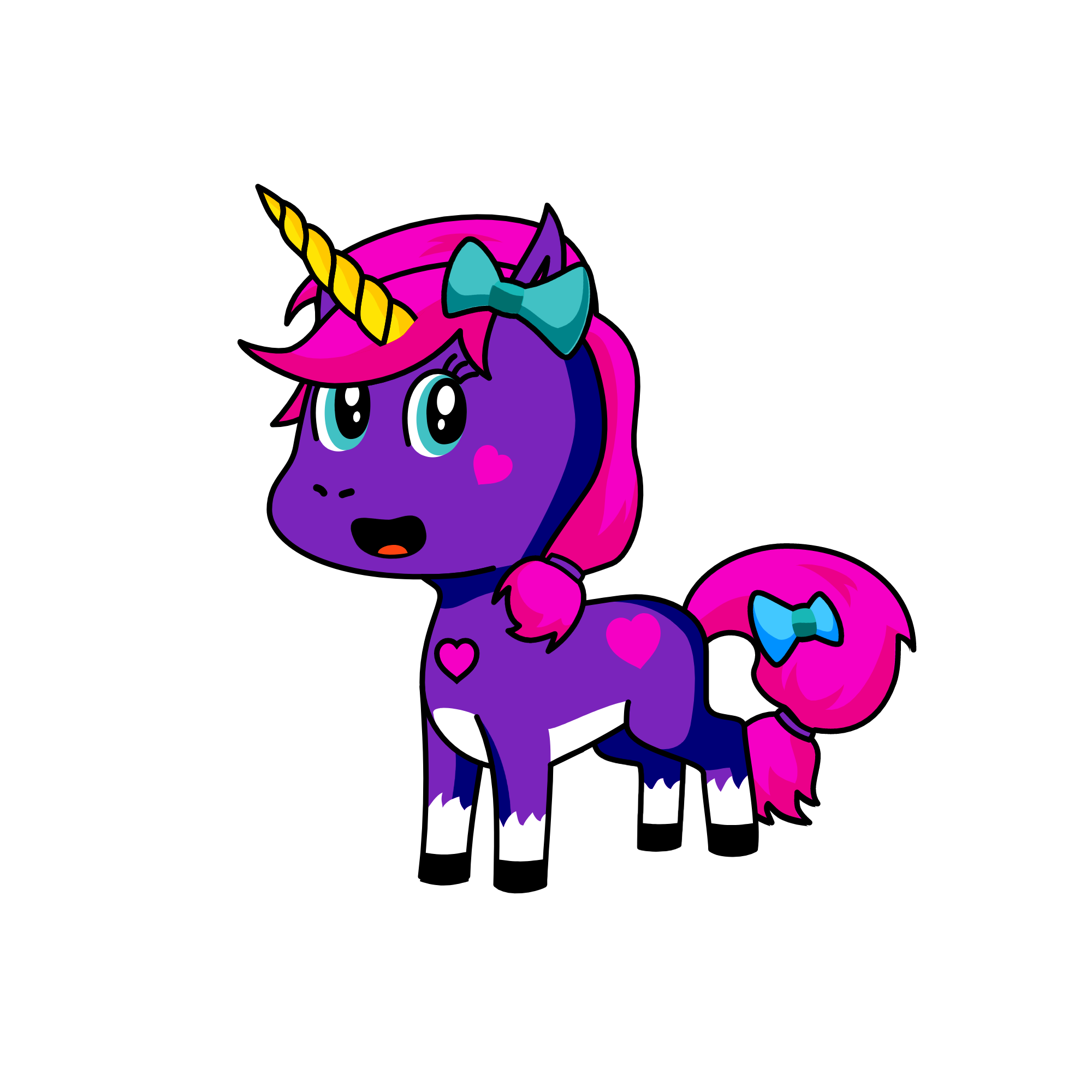Sprinkles, the unicorn