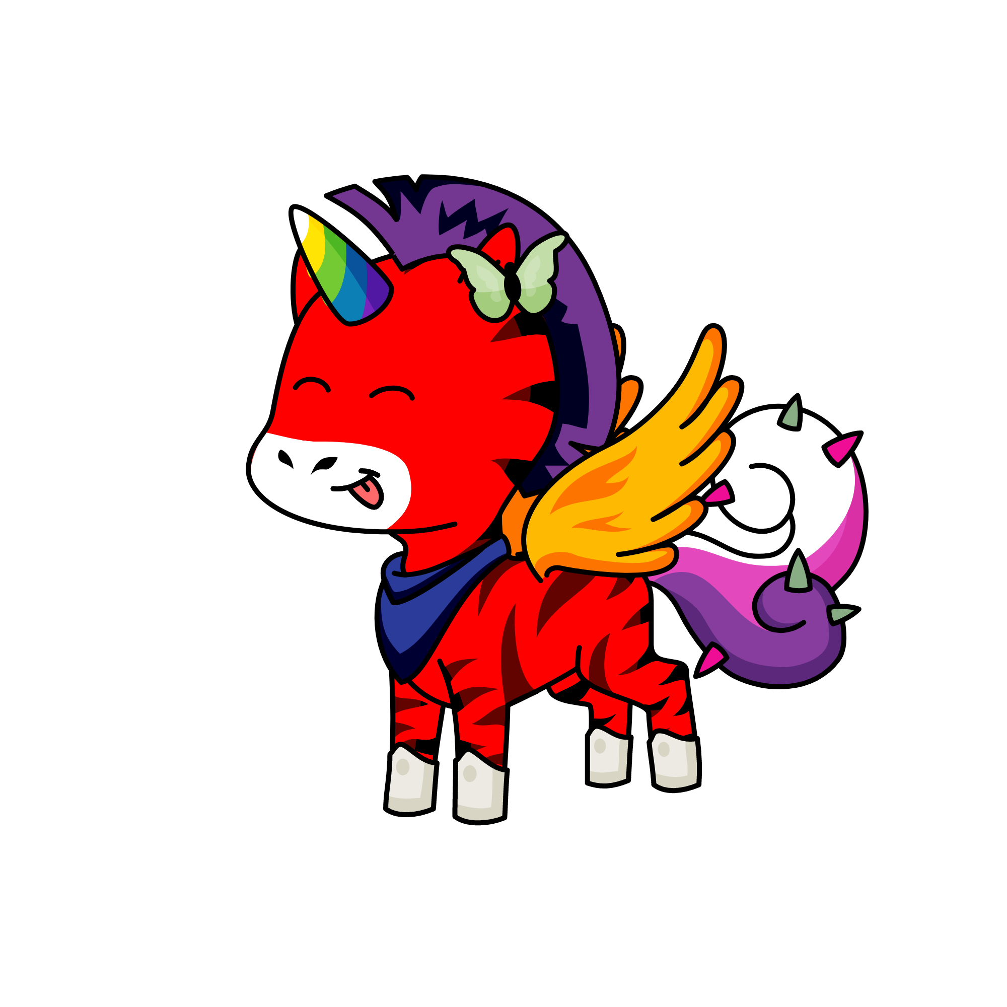 Papito lindo, the unicorn