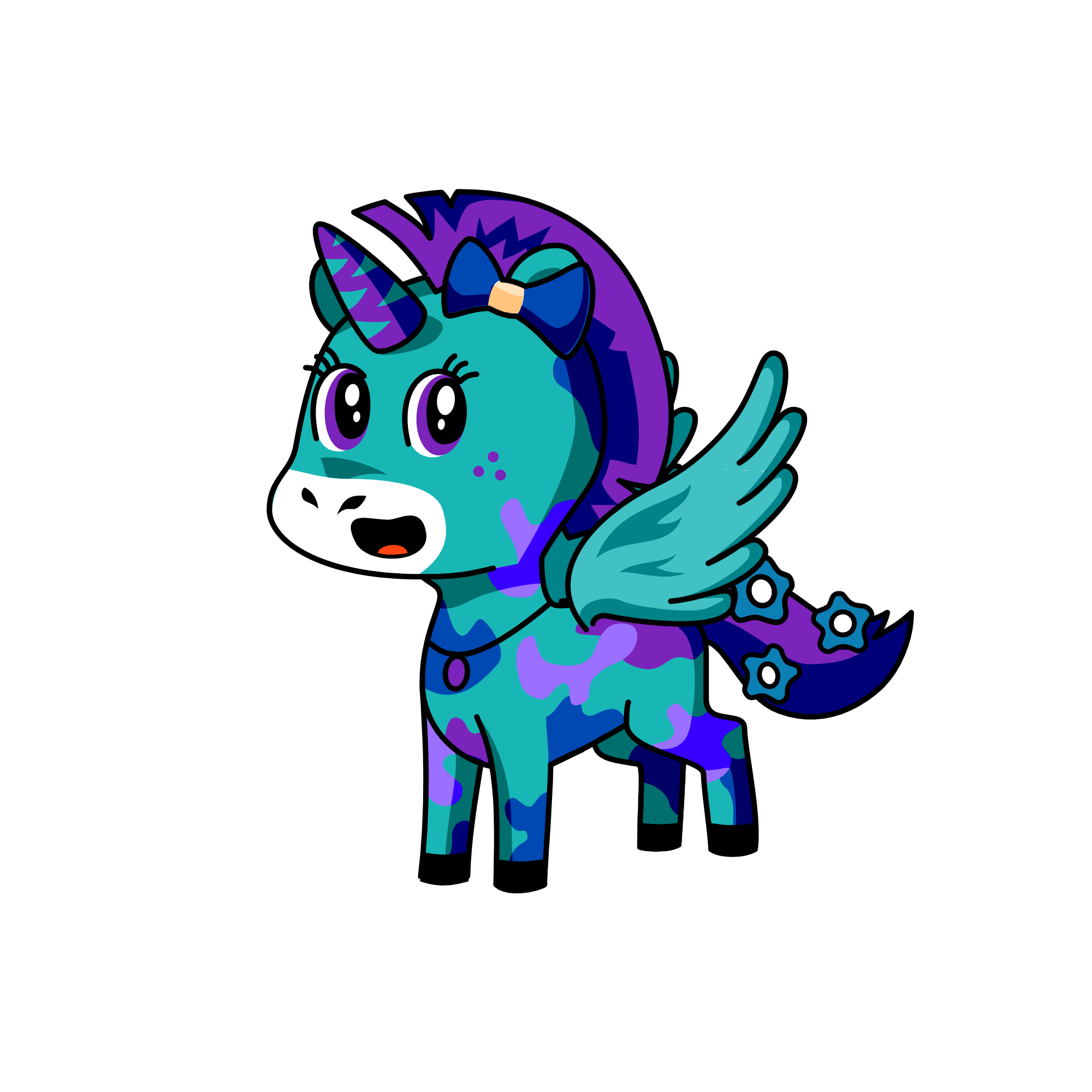 snowfall, the unicorn