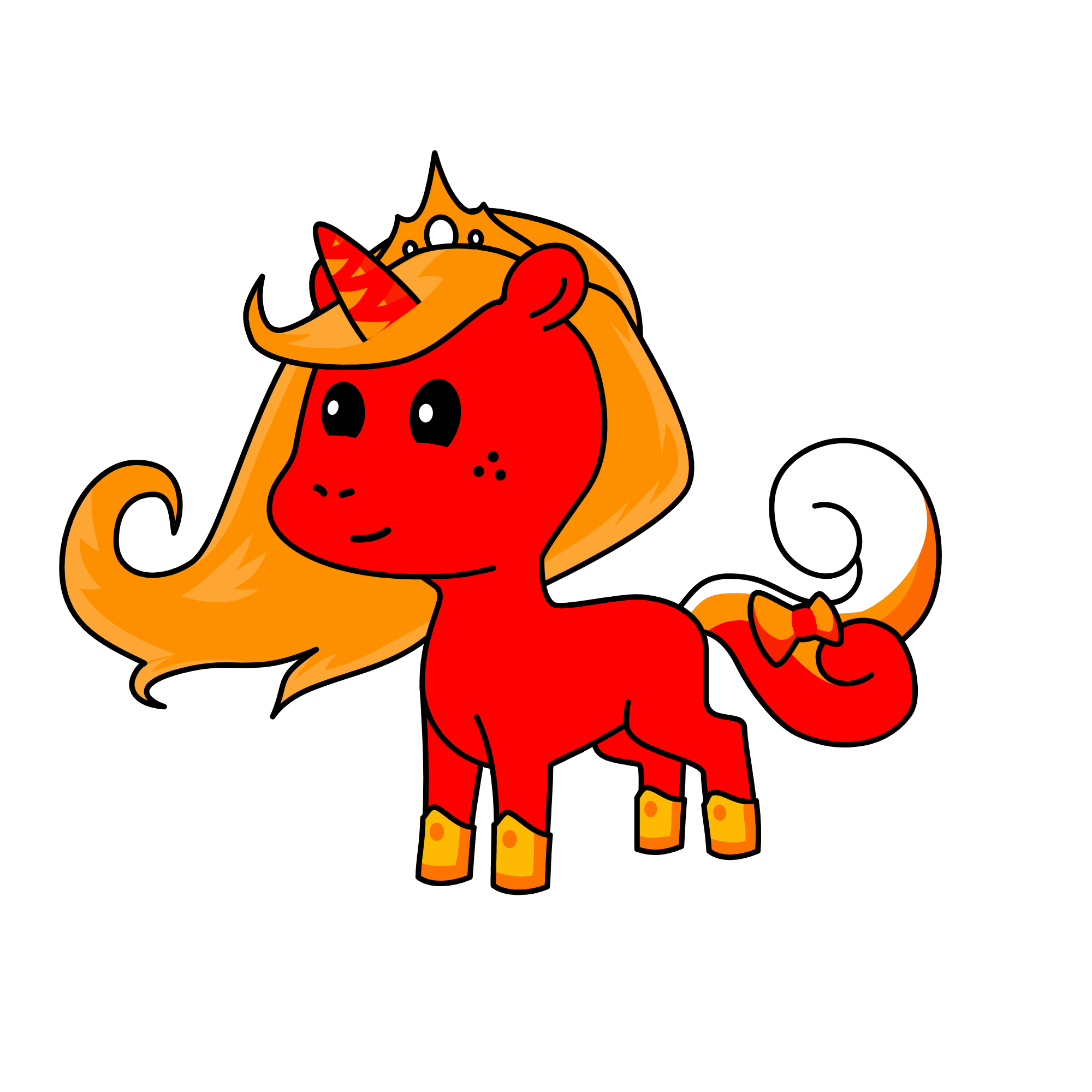 fire, the unicorn