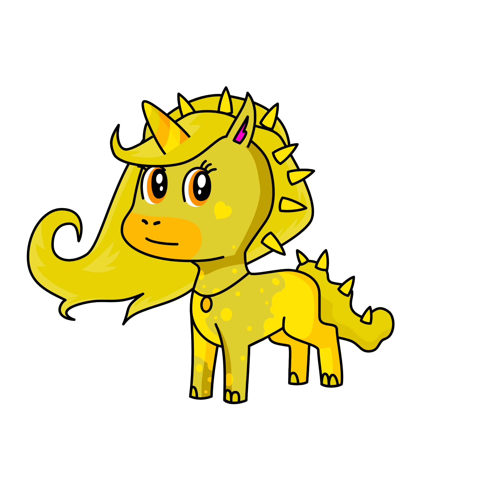 Flash, the unicorn