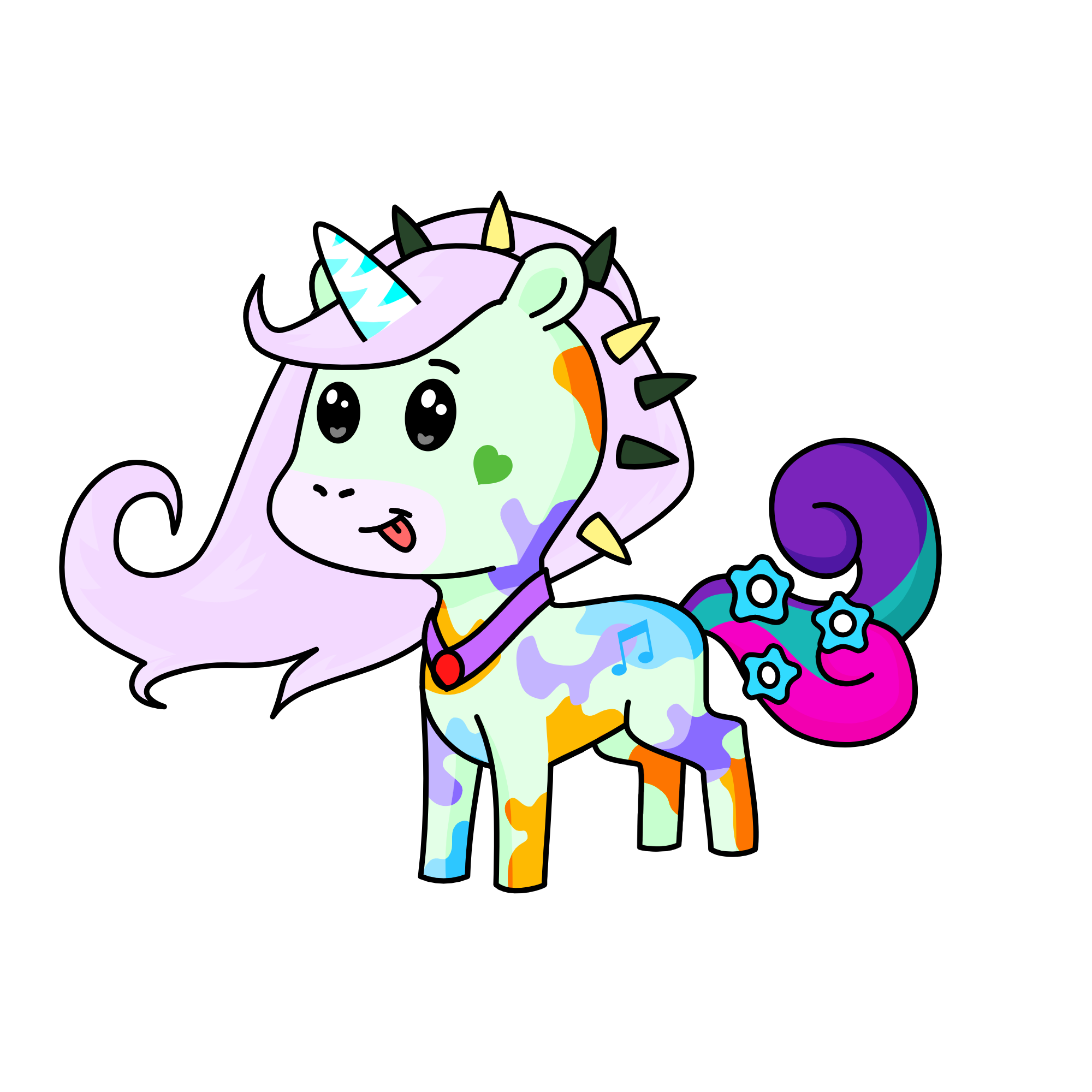 Sweetie, the unicorn