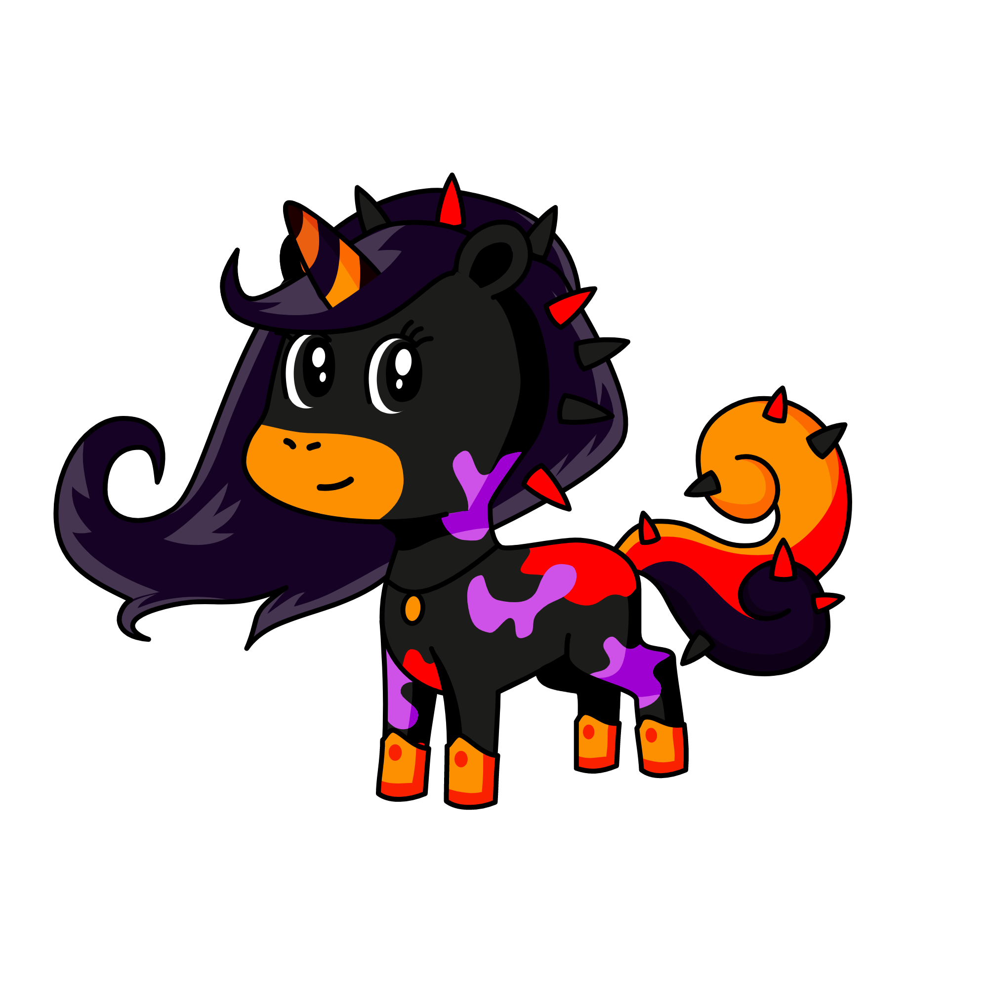 maple, the unicorn