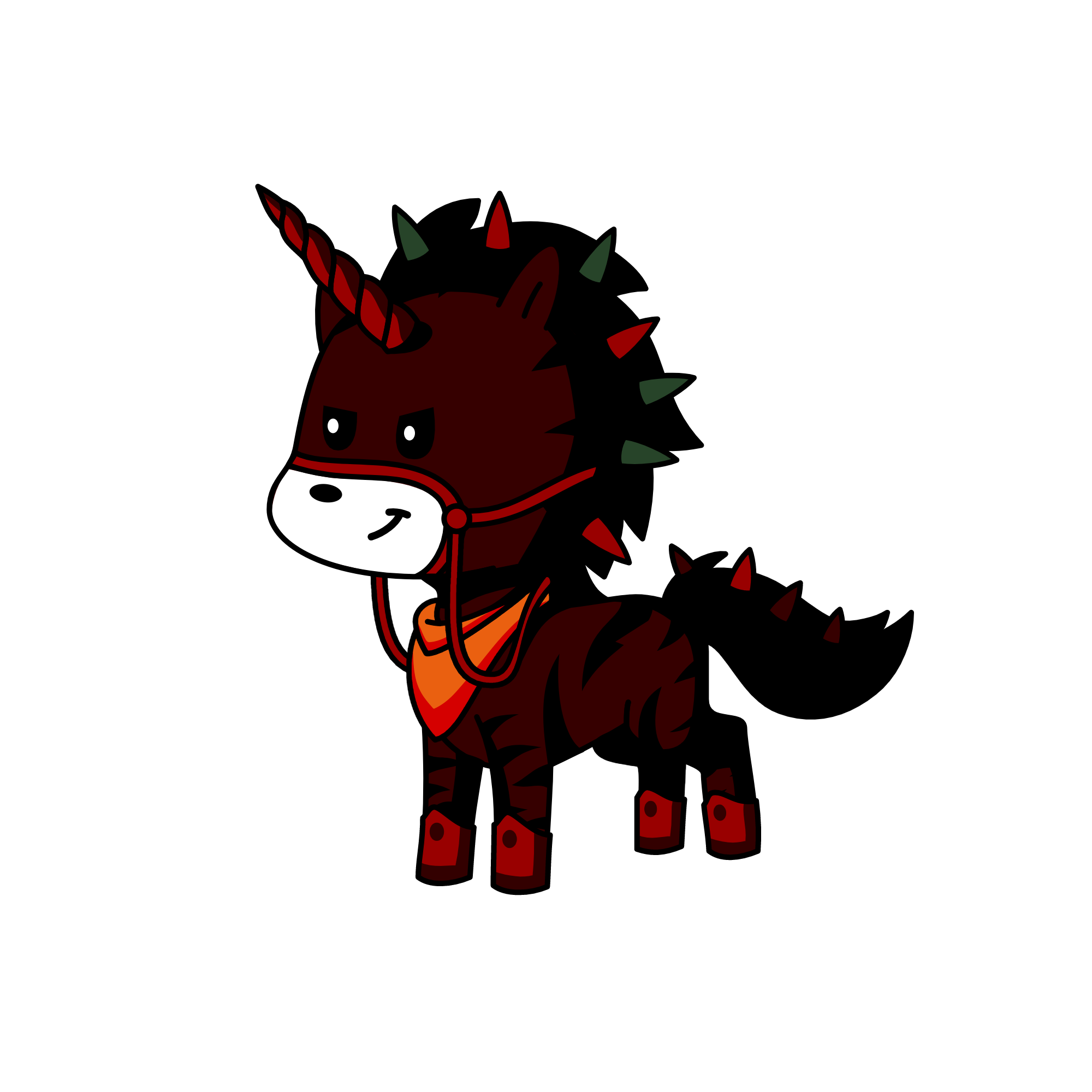 Dark, the unicorn
