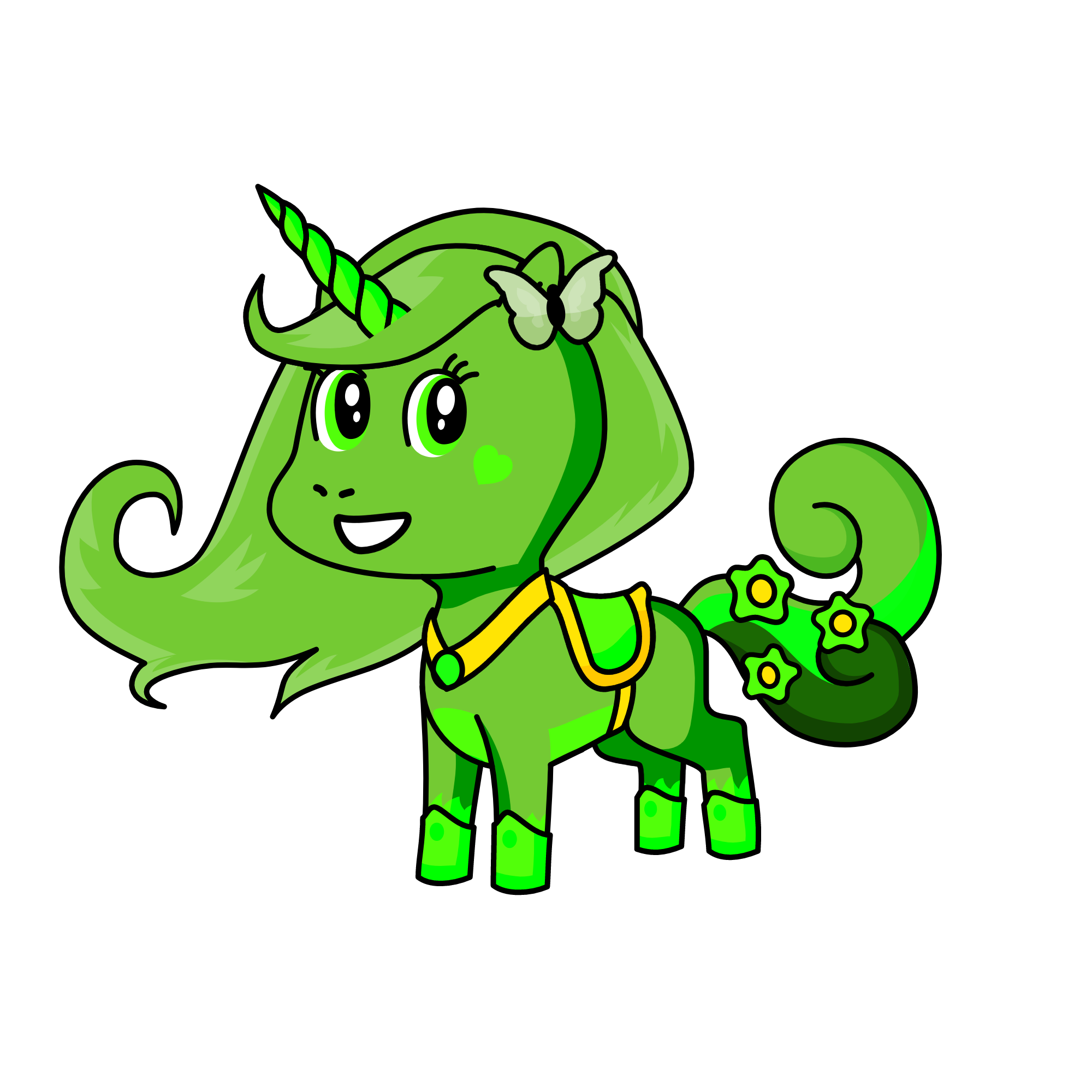 Flora, the unicorn