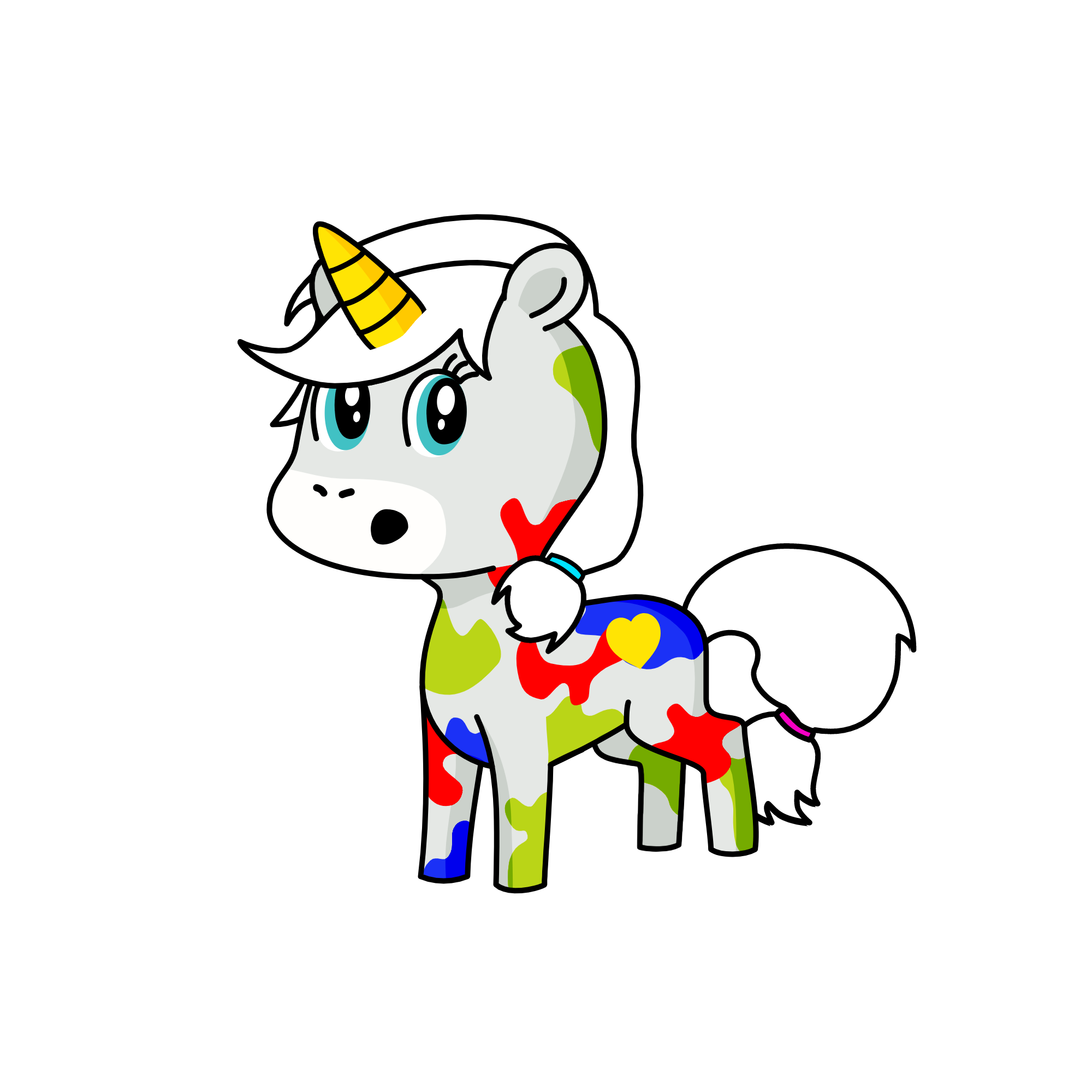 Mouseycorn, the unicorn