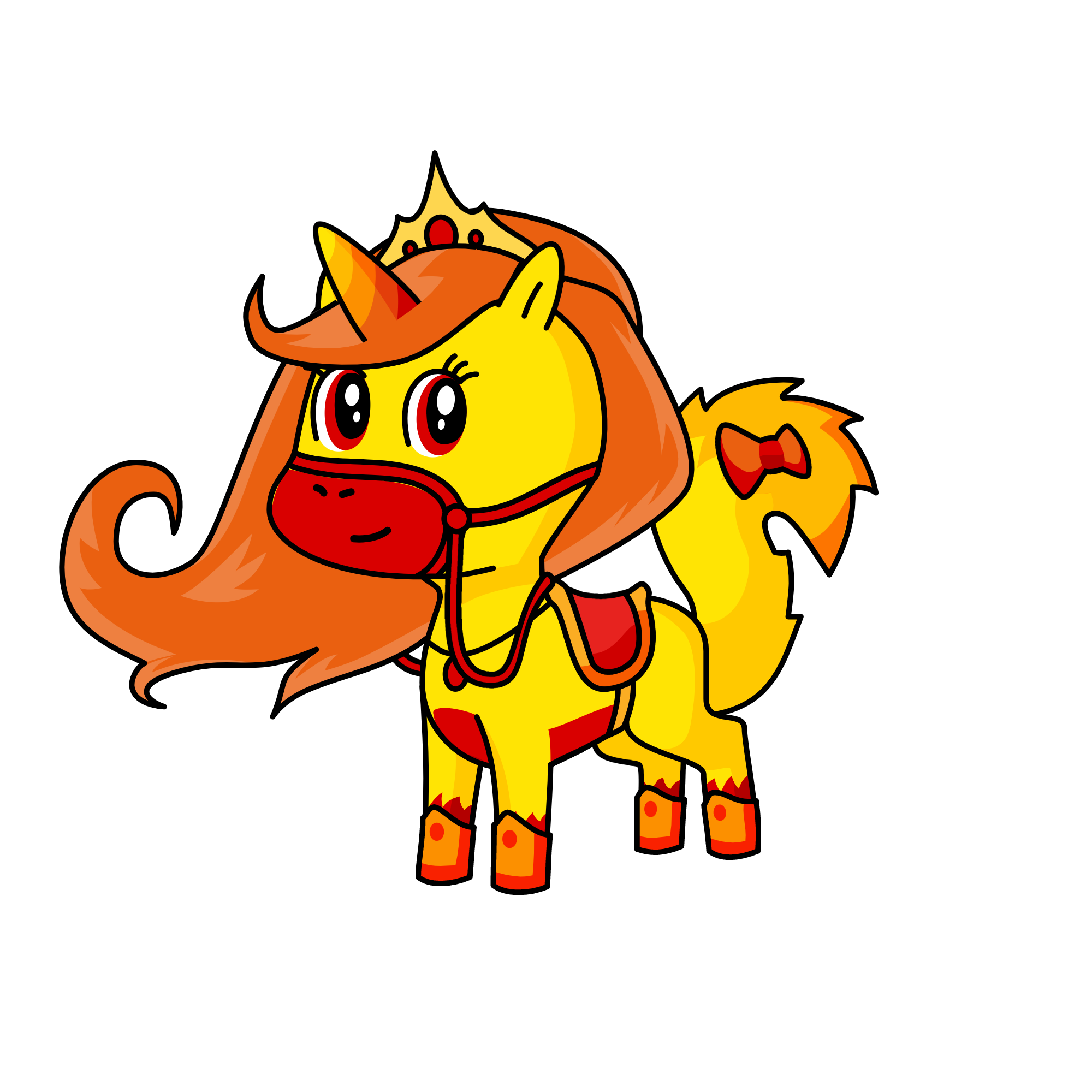 Queen of the day, the unicorn