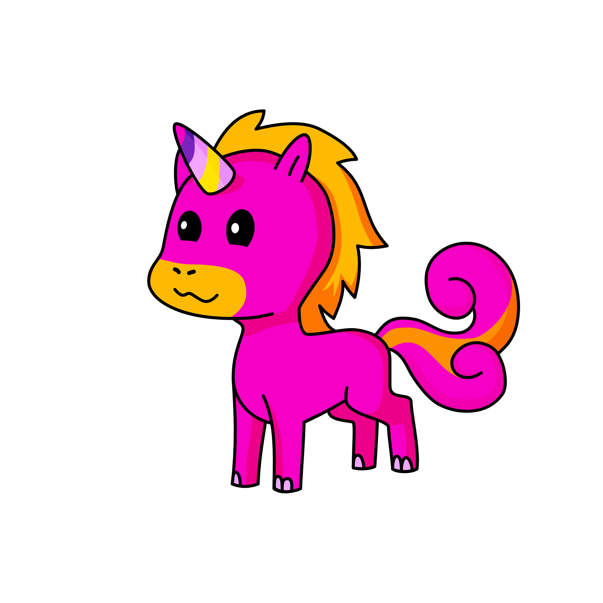 Kyla_Neoncorn, the unicorn