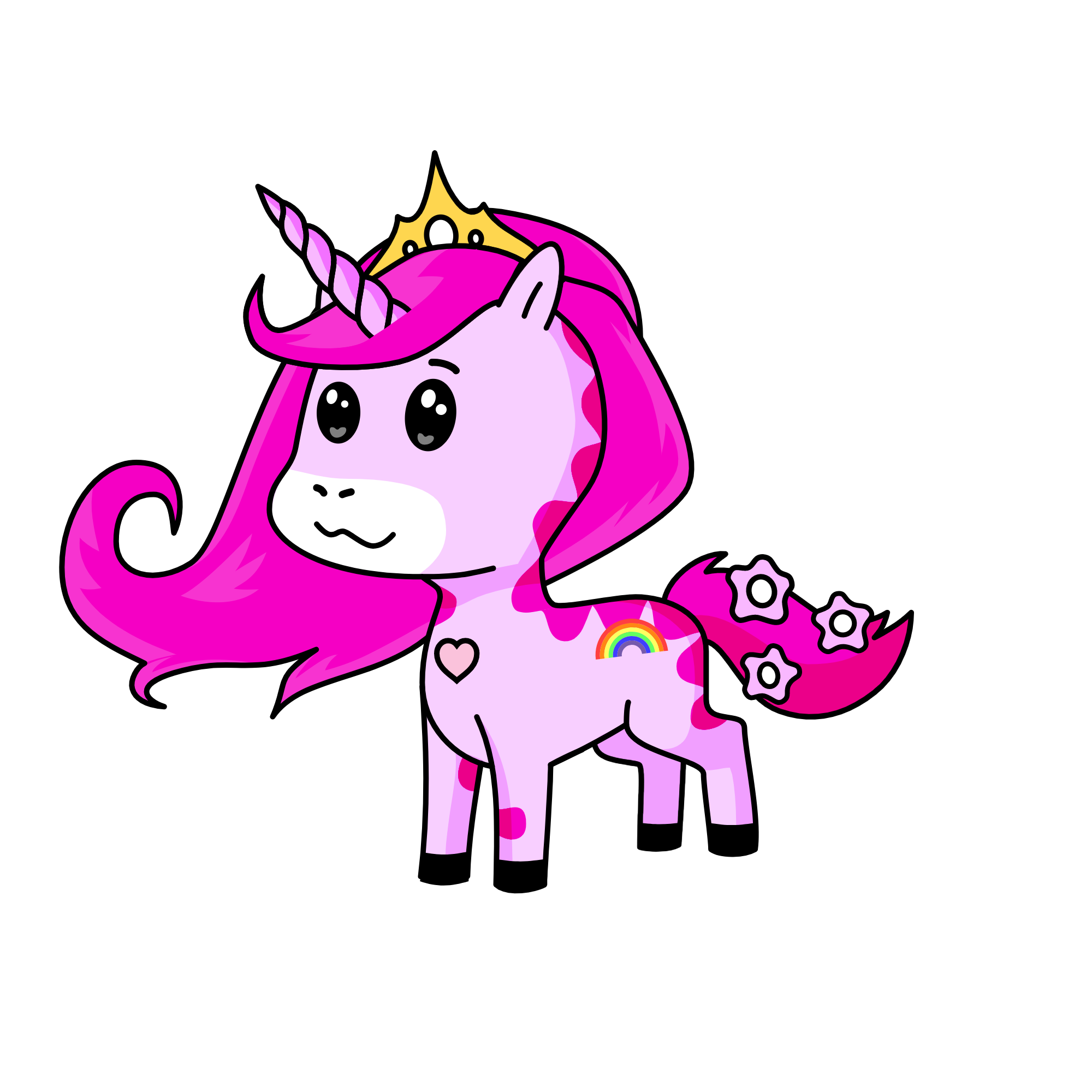 pricessa, the unicorn