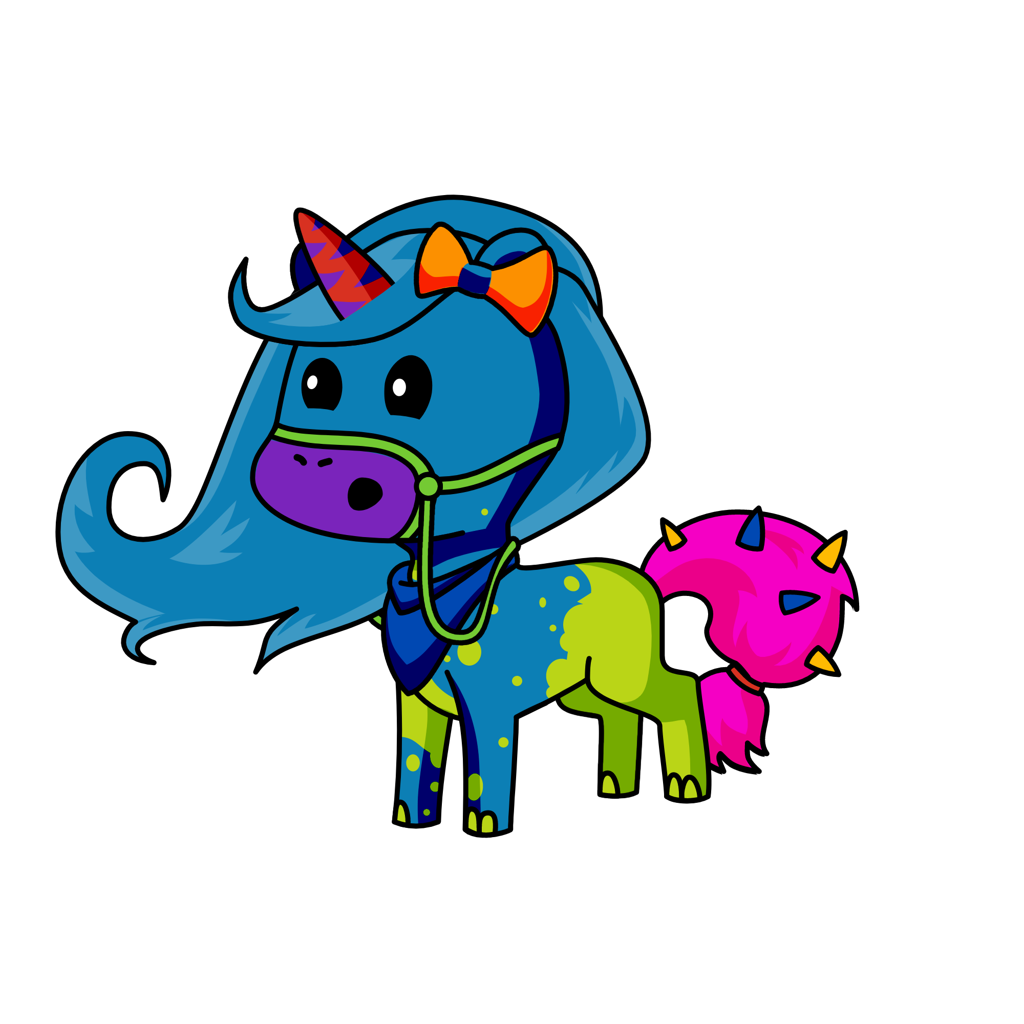 where are my wings???!!!, the unicorn