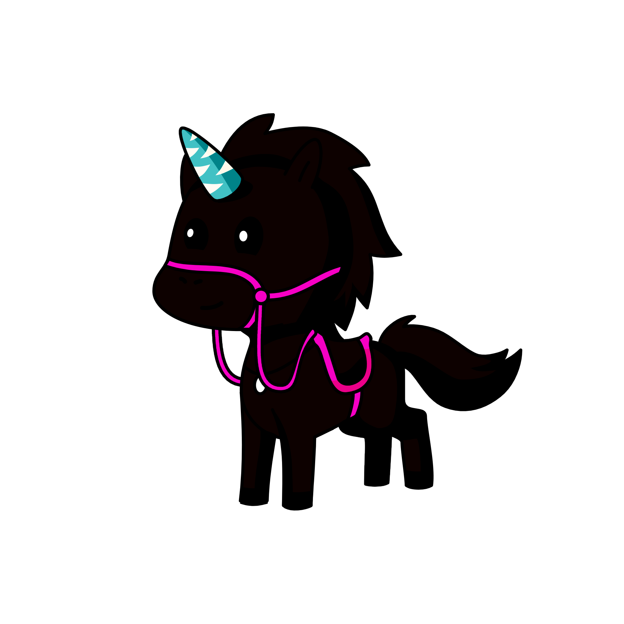 Raven, the unicorn