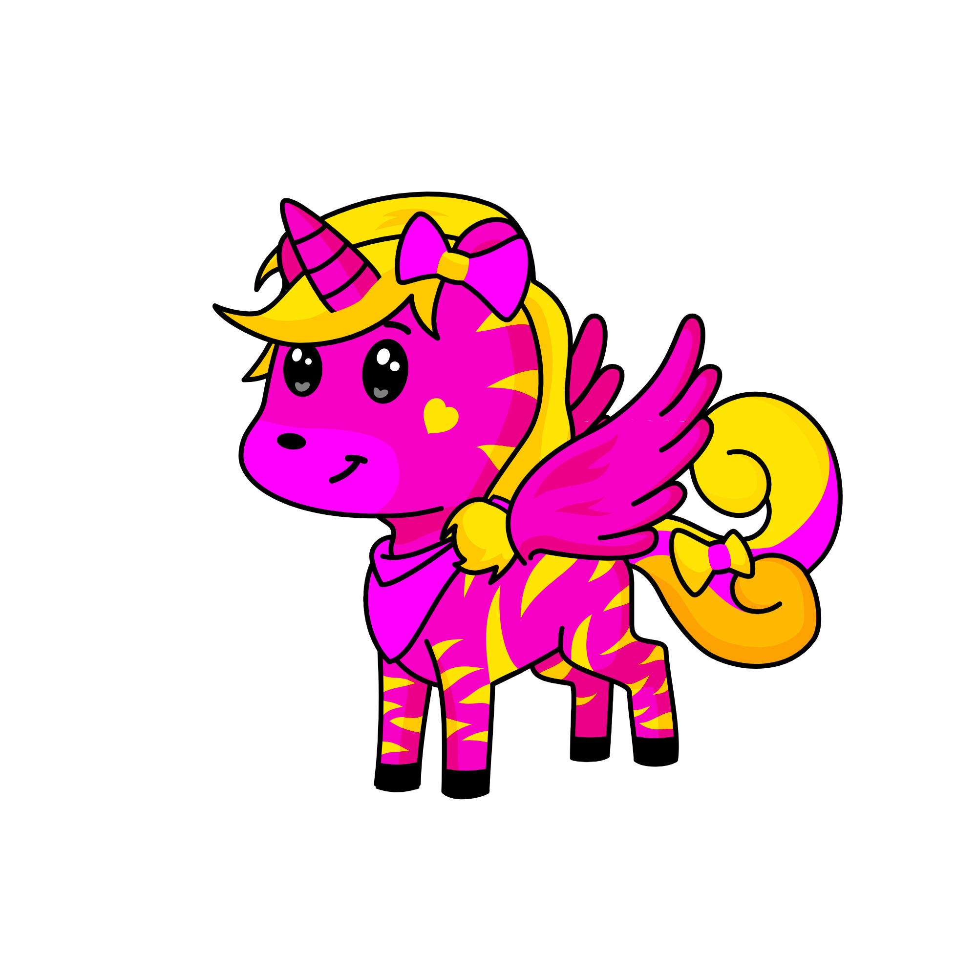 Little Pinkie, the unicorn