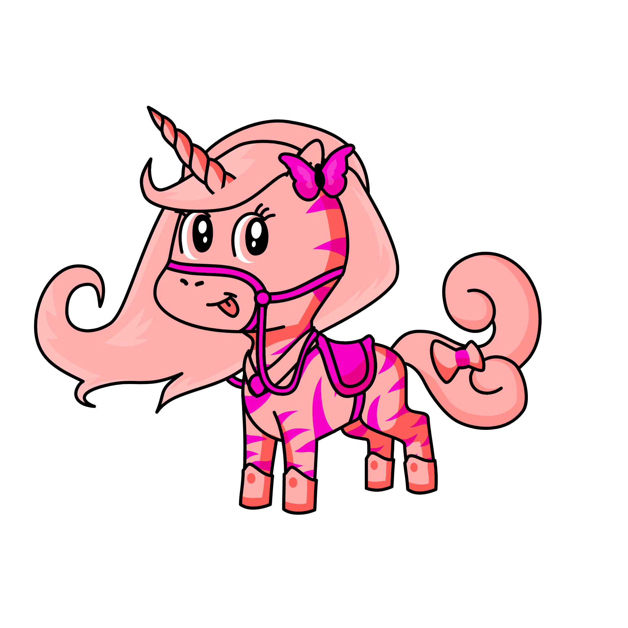 butterflykiss, the unicorn