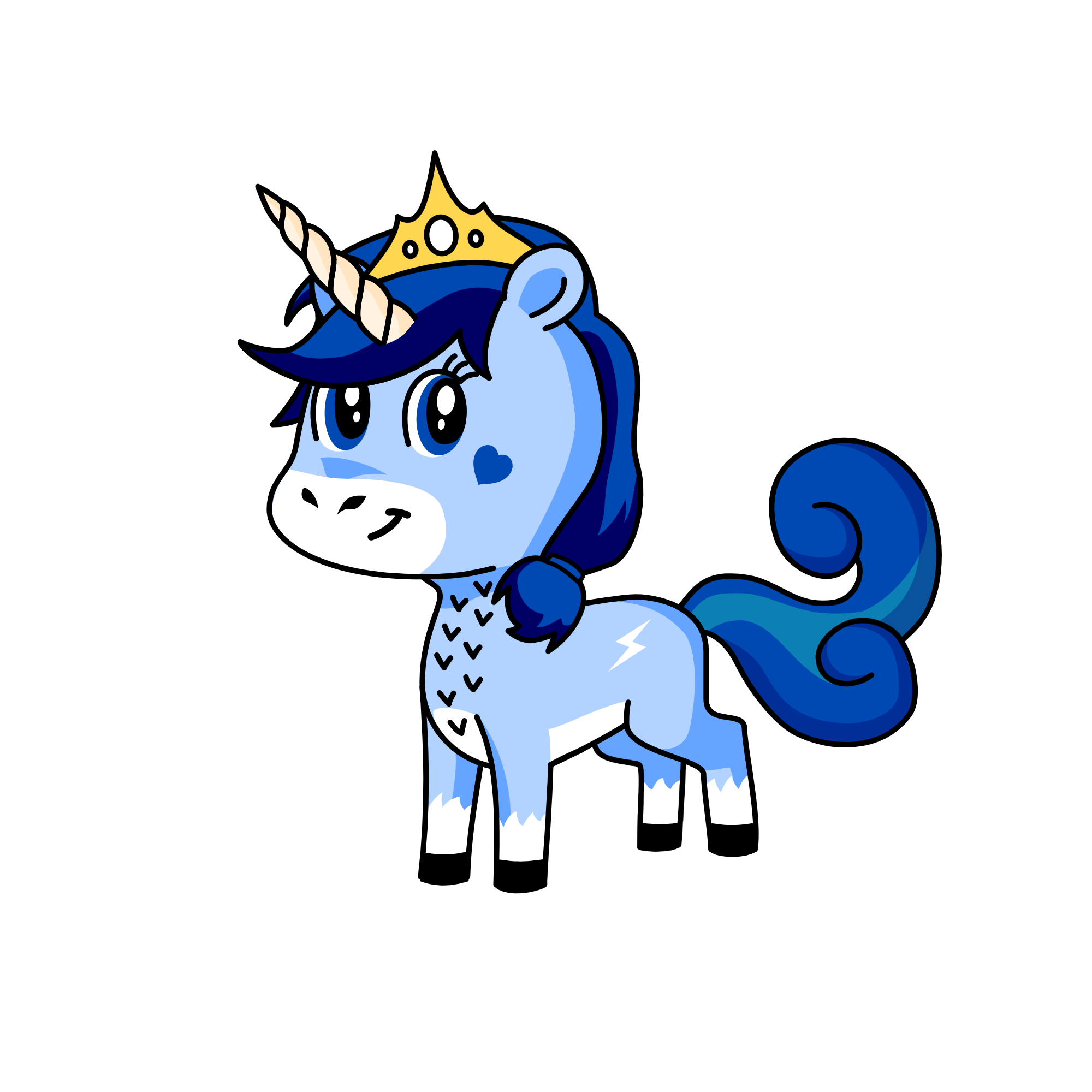Shadow, the unicorn
