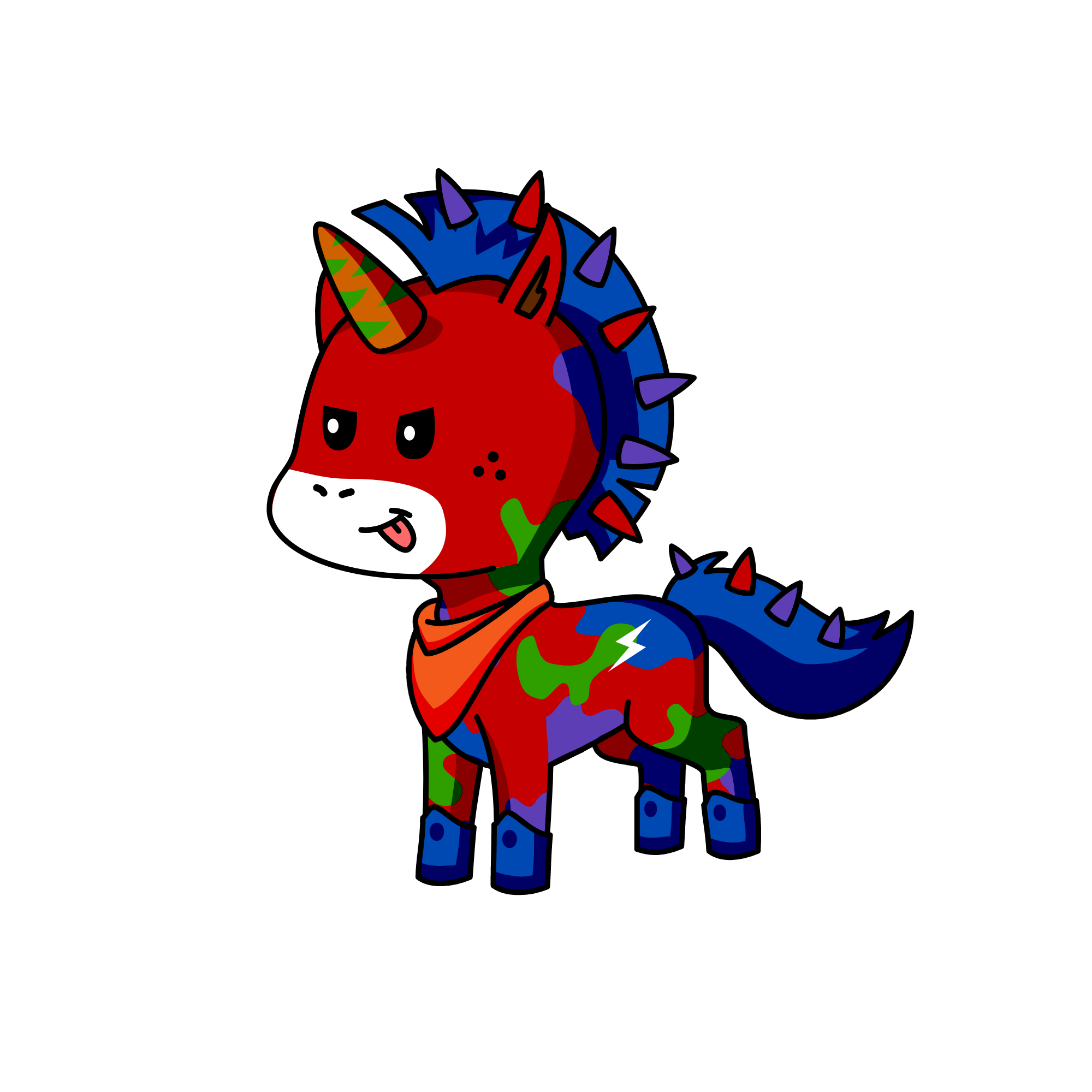 Moon, the unicorn
