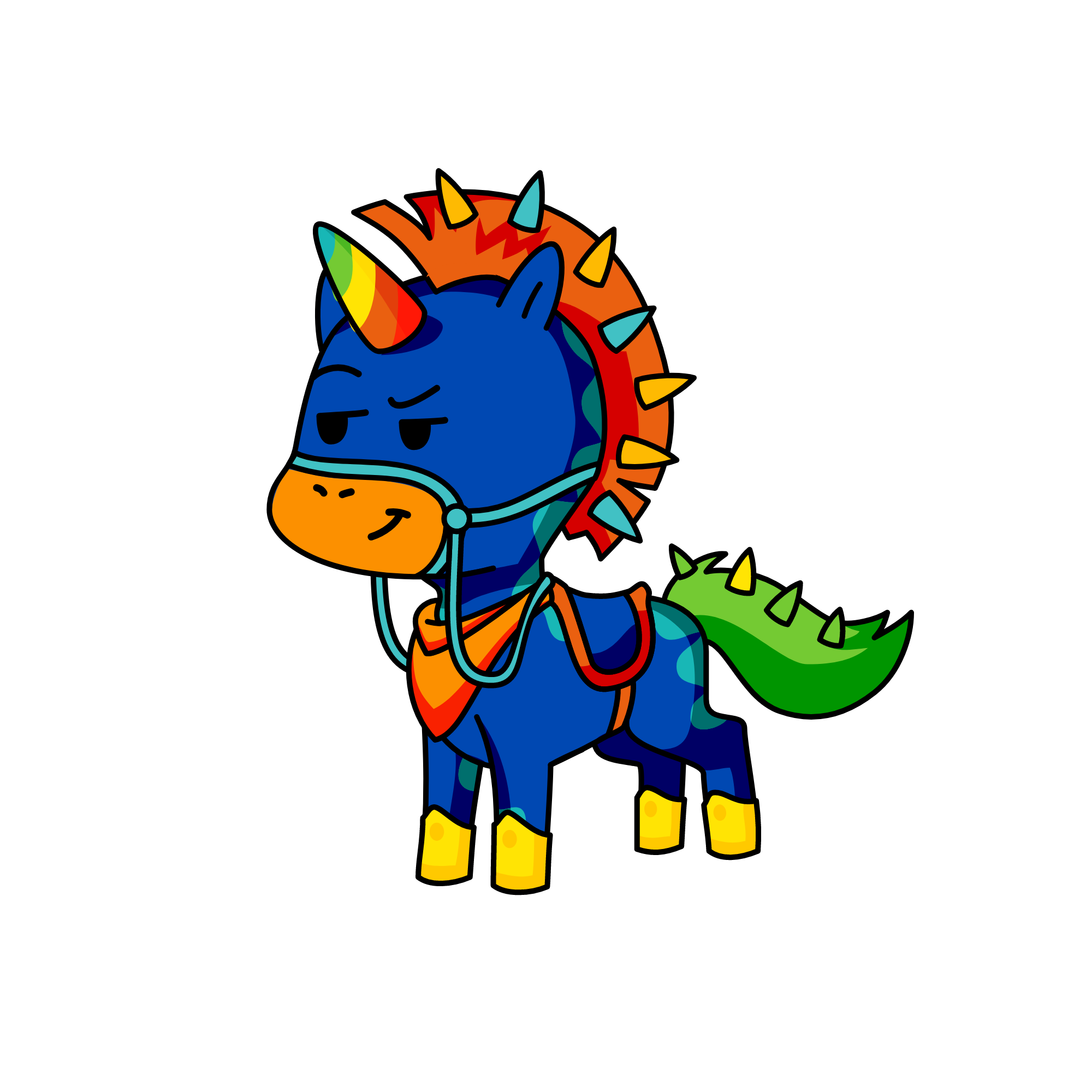 Super Spikes, the unicorn