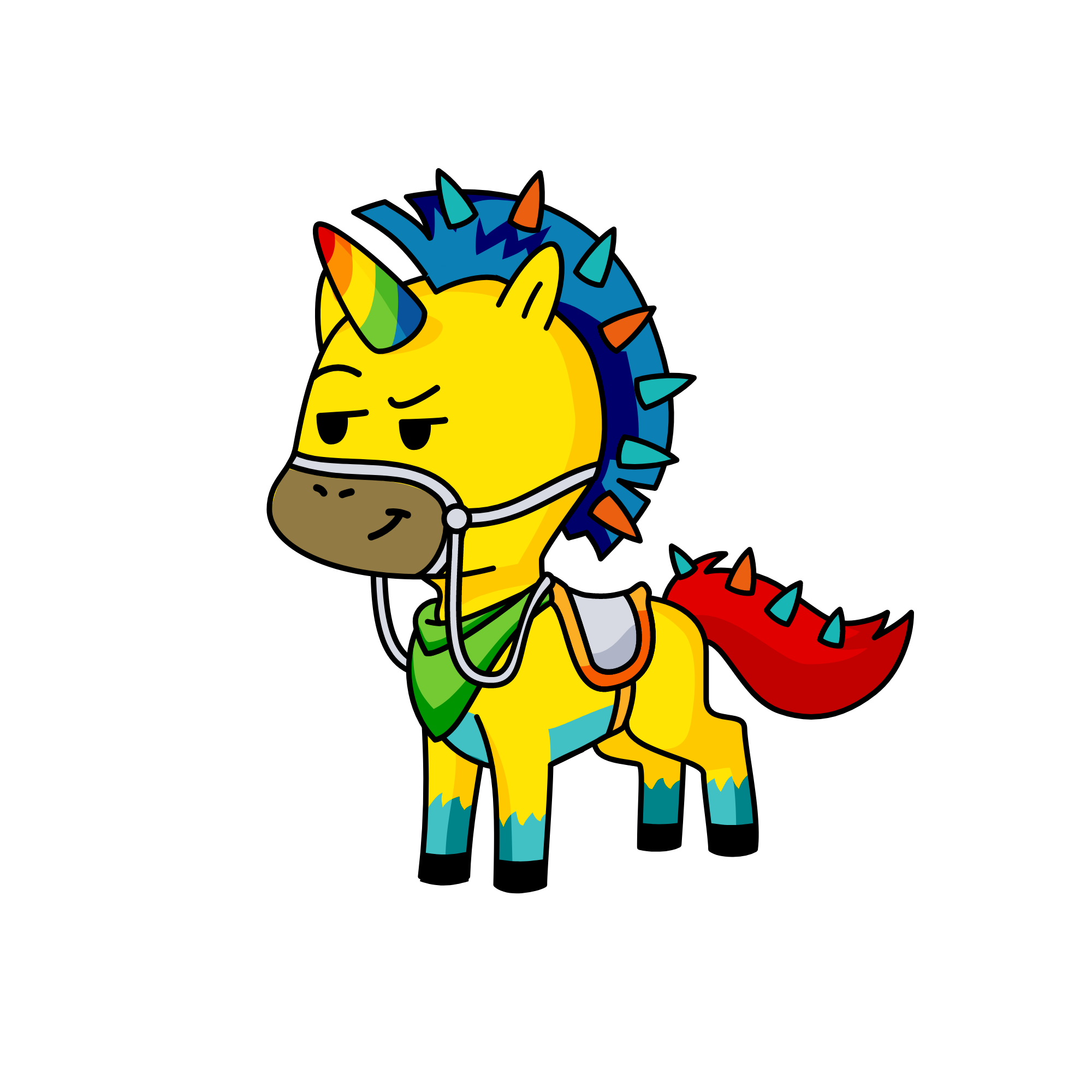 Prince Zane, the unicorn