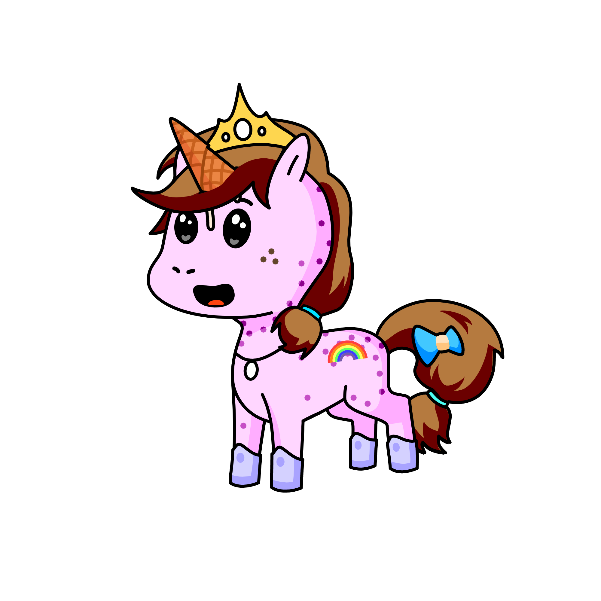 Princess Ice Cream, the unicorn