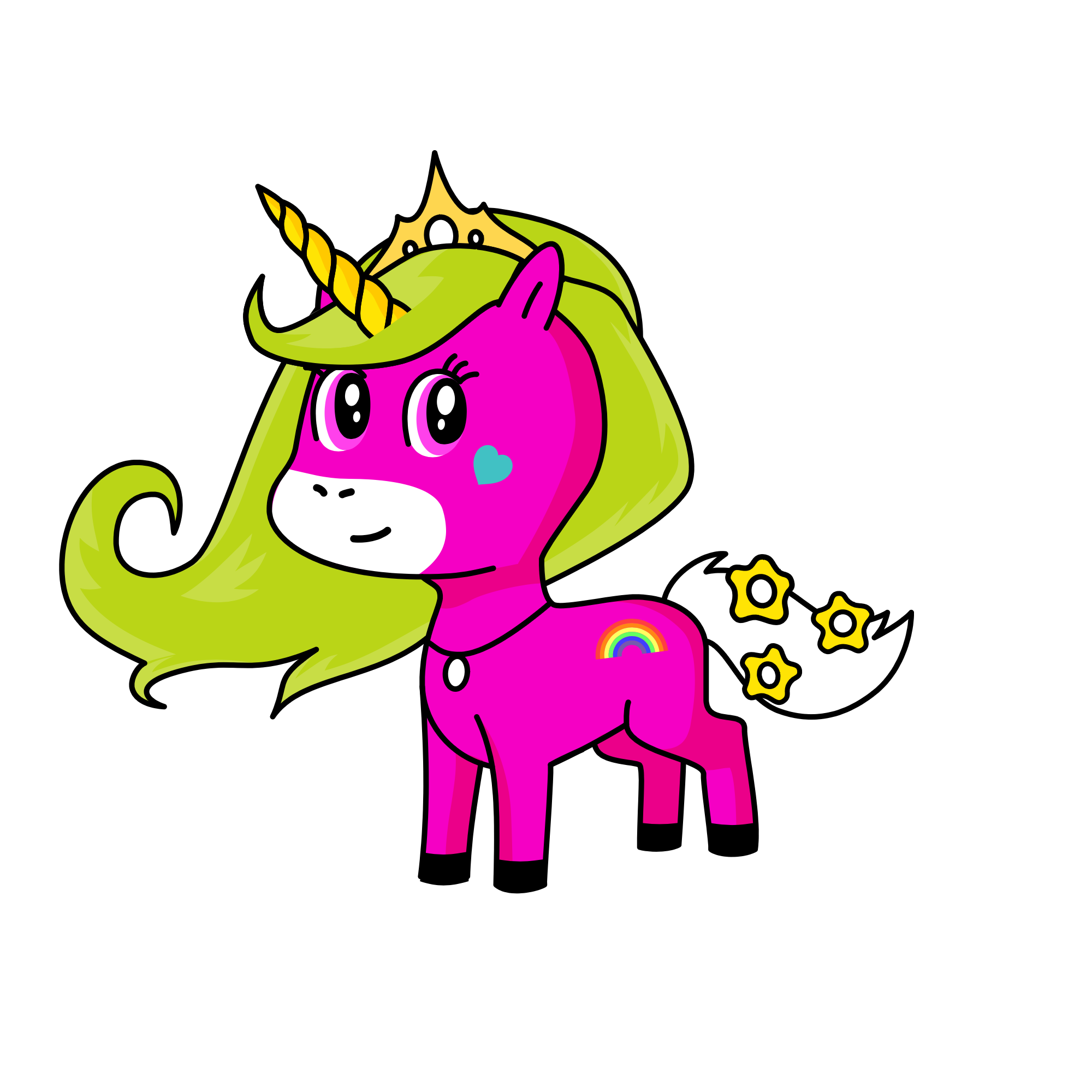 Moon🌙, the unicorn
