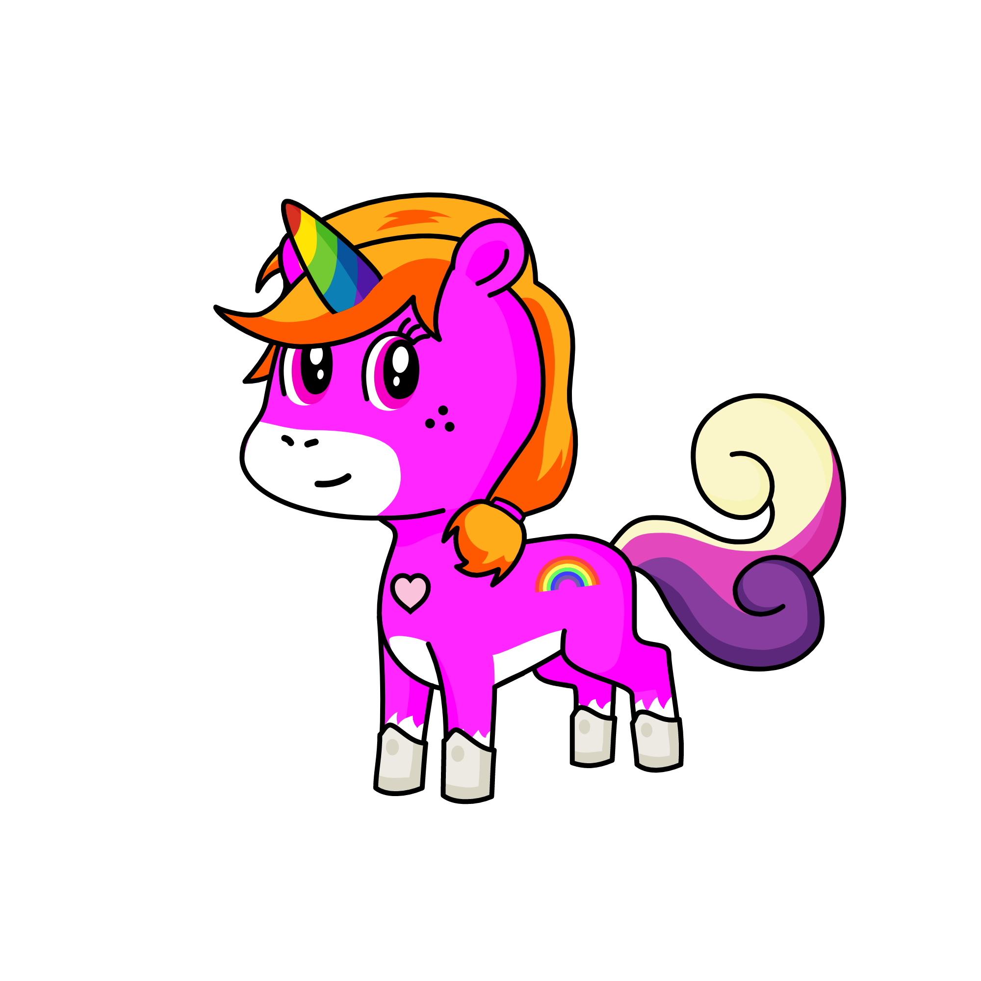 celestia, the unicorn