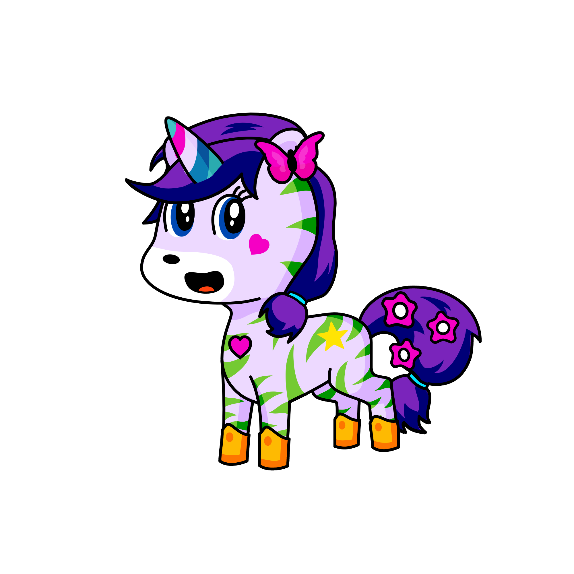 sparkles, the unicorn