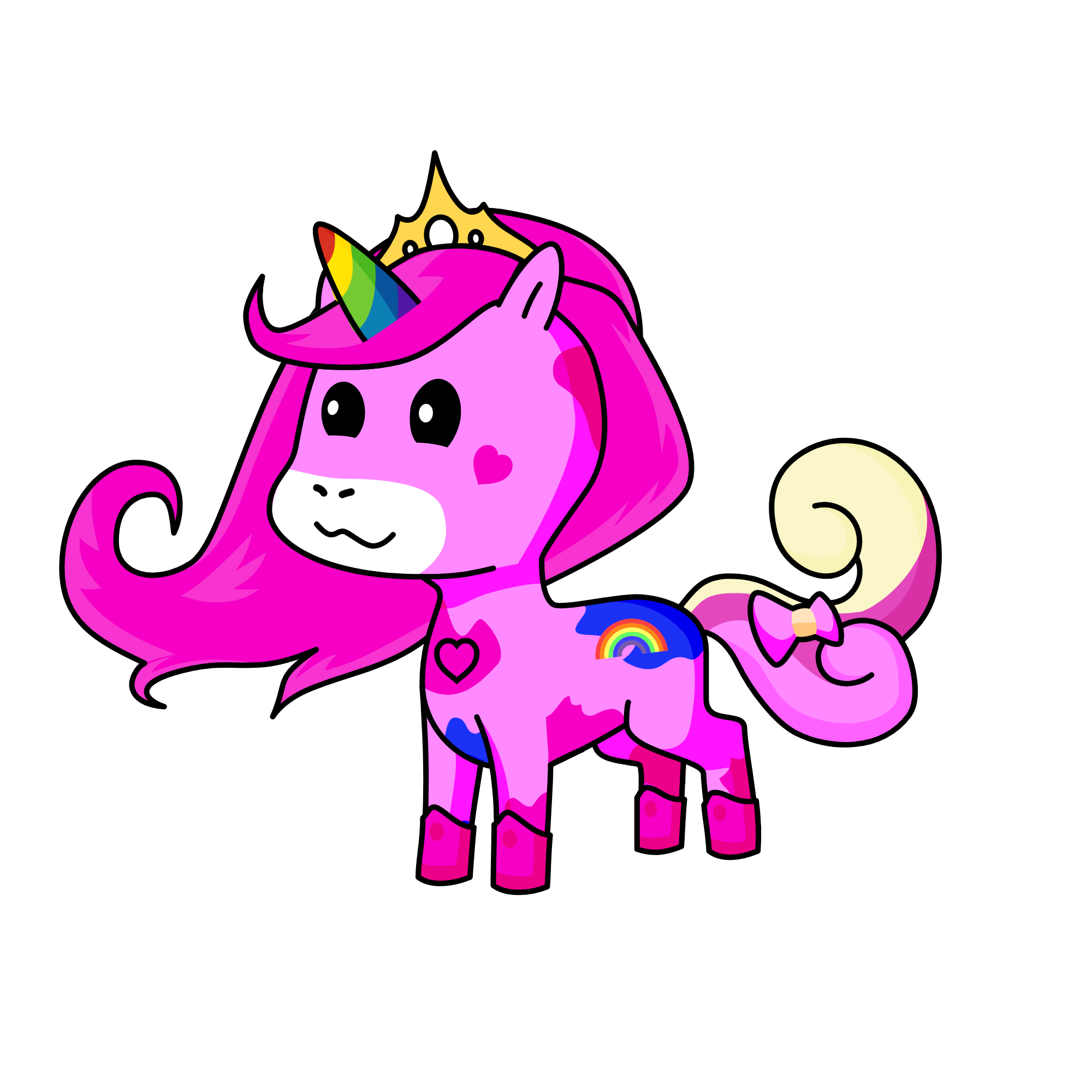 cloudy, the unicorn