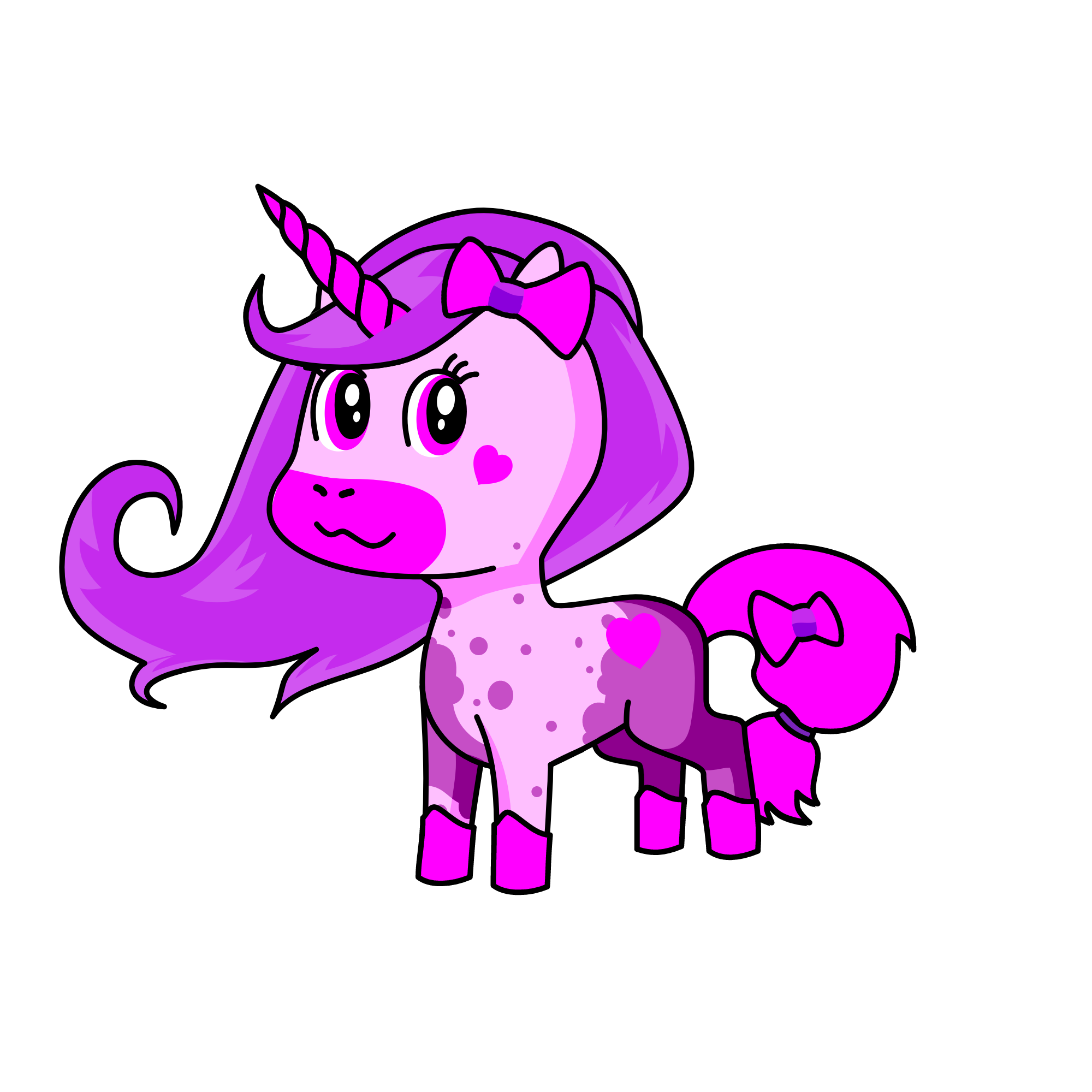 kuwaii~chan, the unicorn
