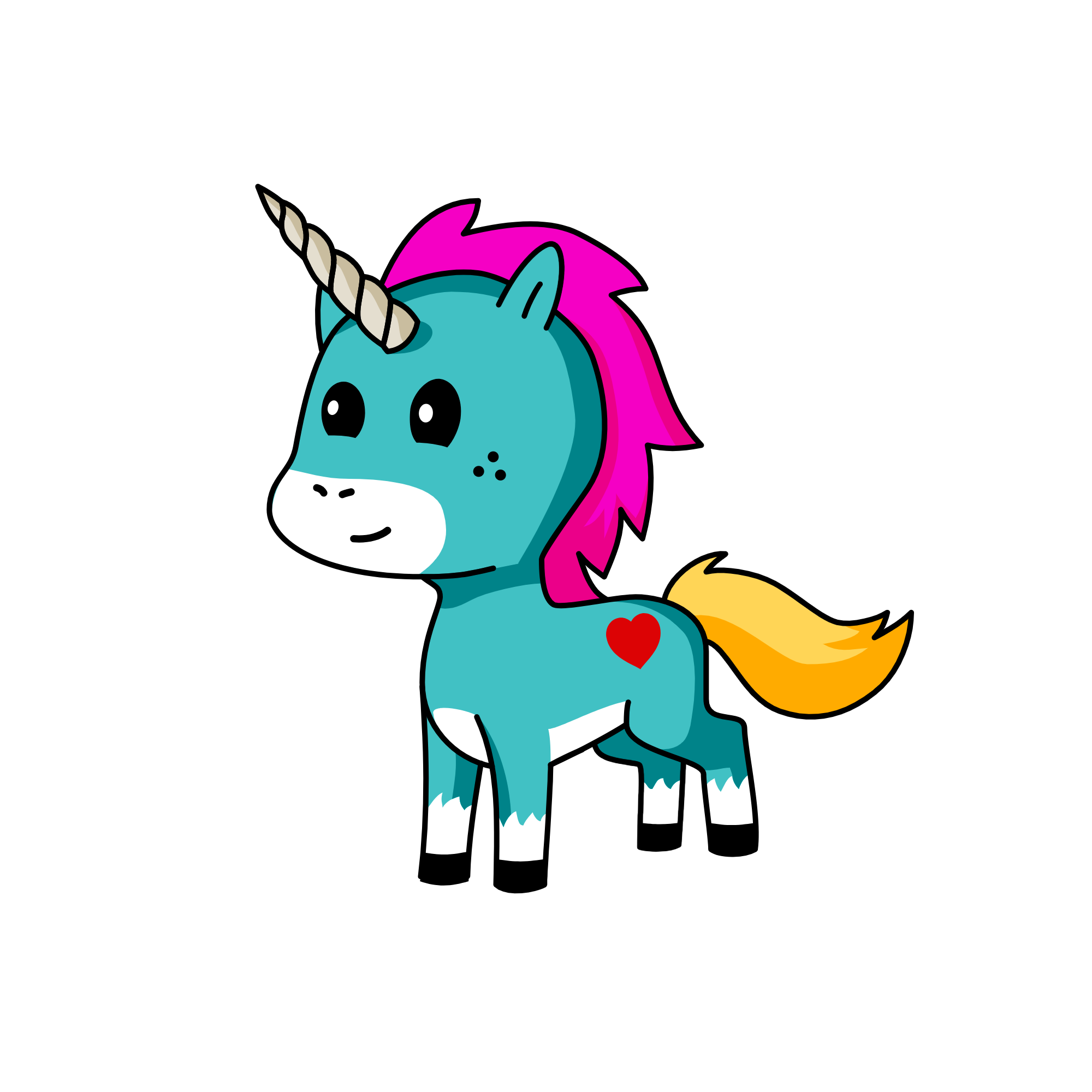 serene, the unicorn