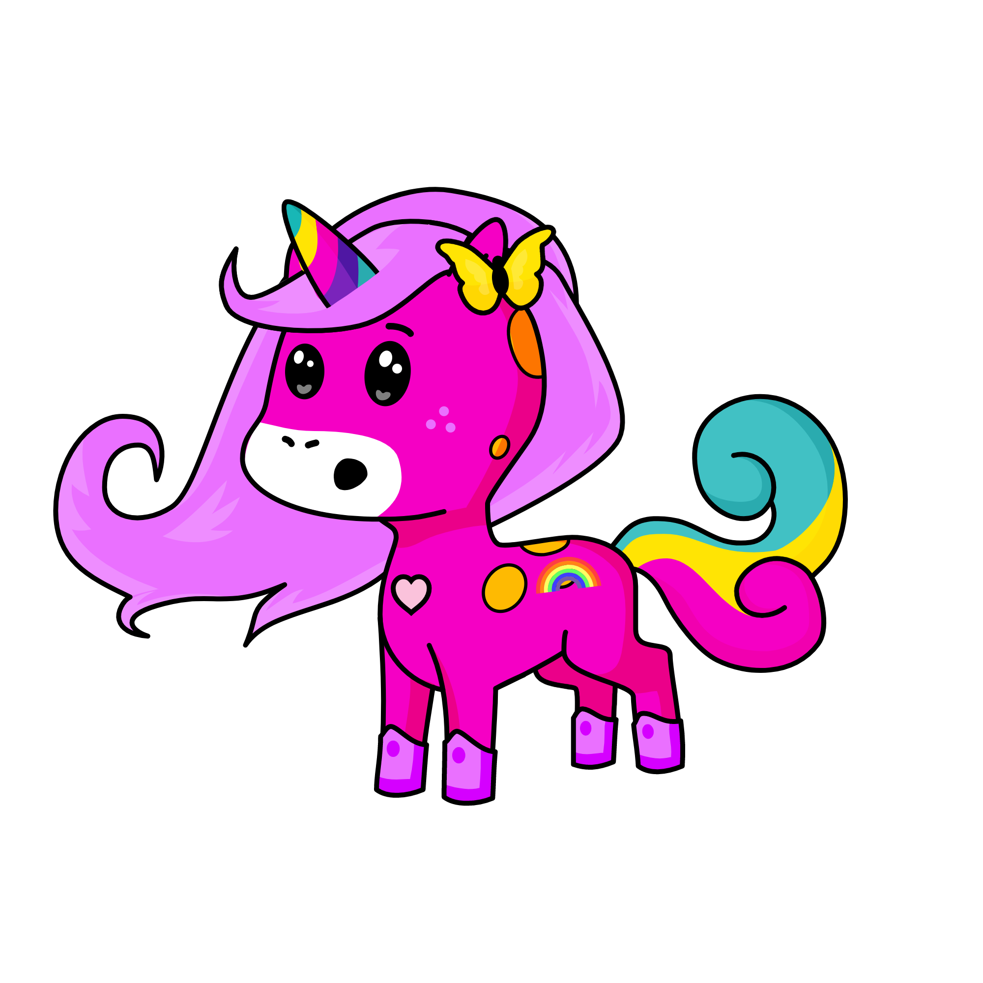 sally, the unicorn