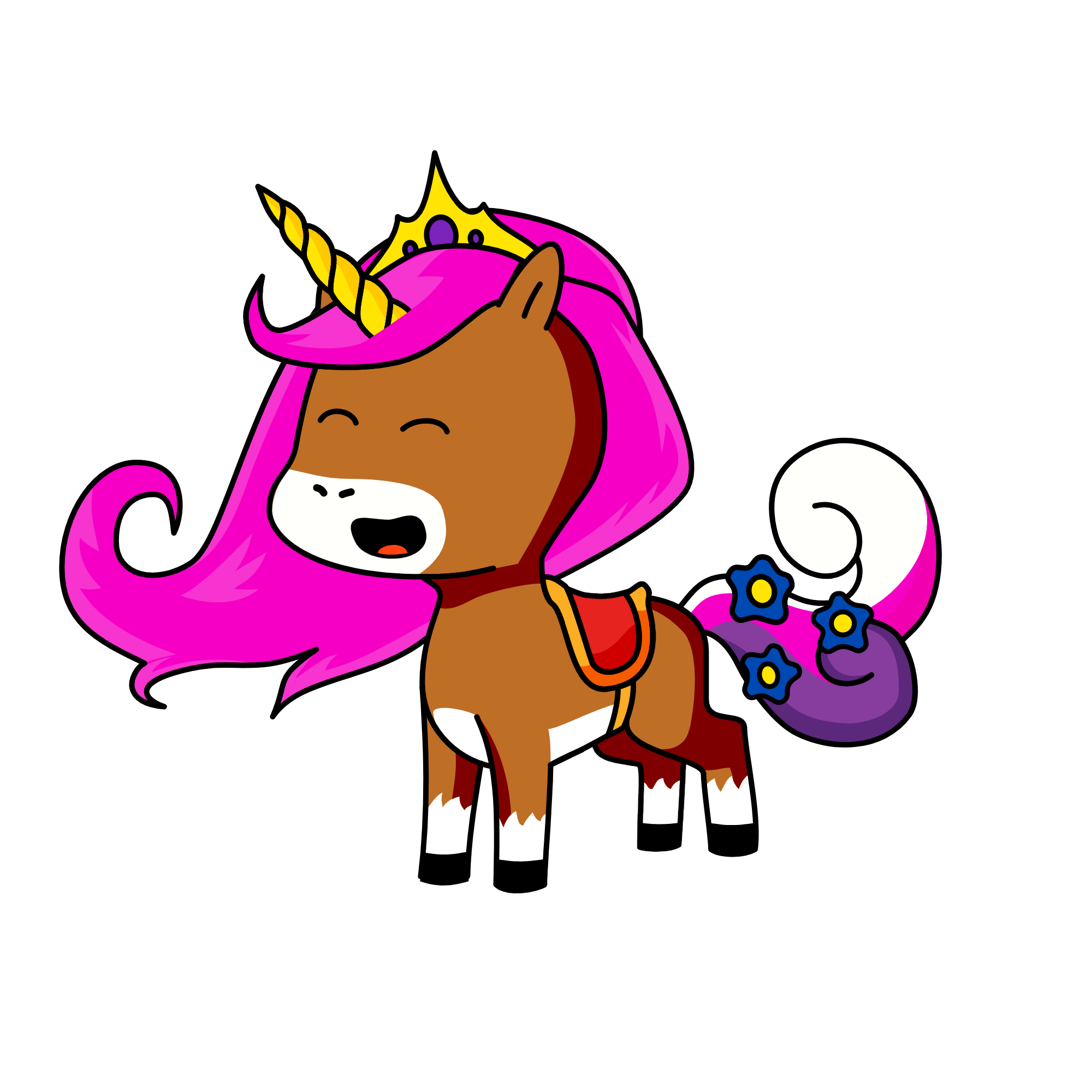 Cutie, the unicorn