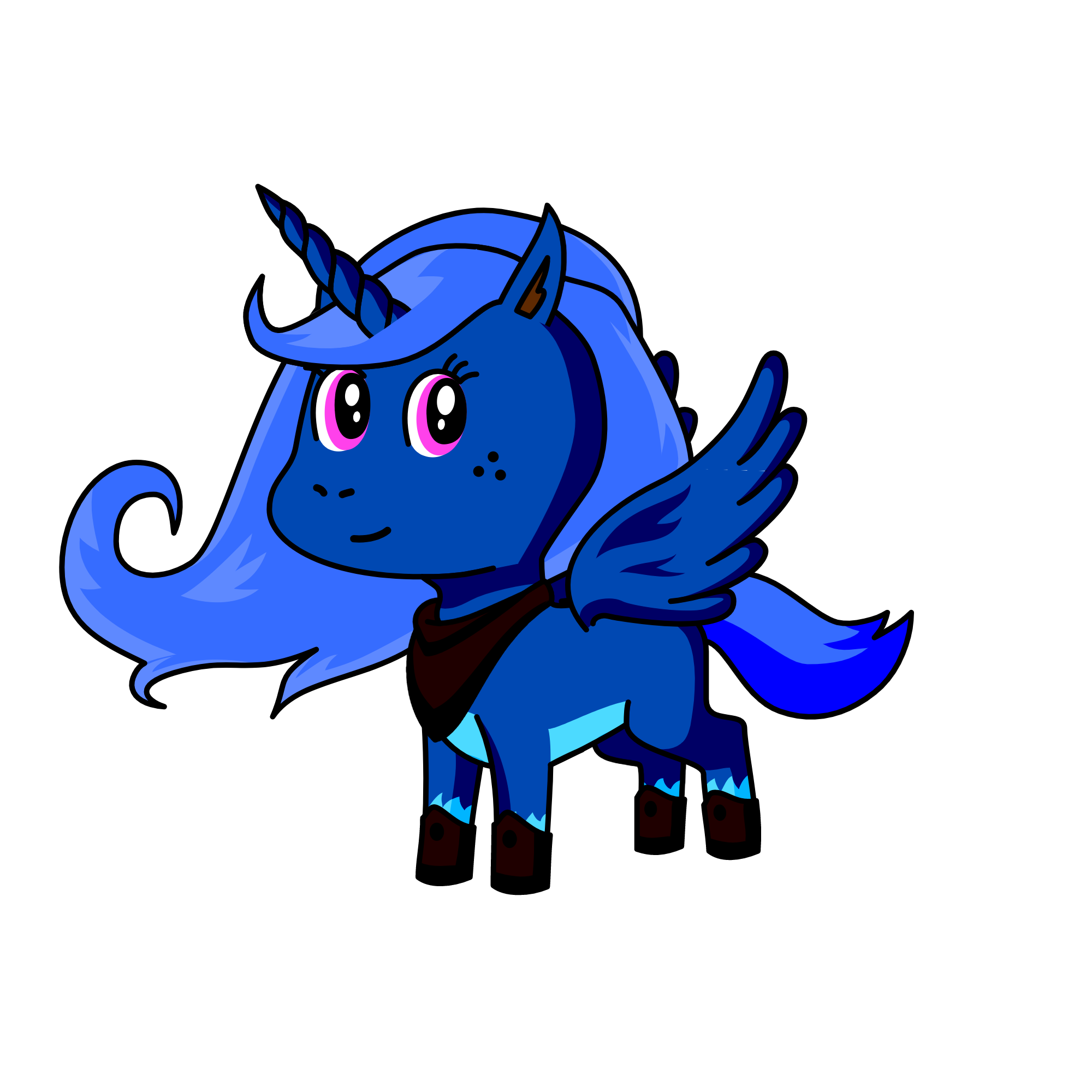 luna, the unicorn