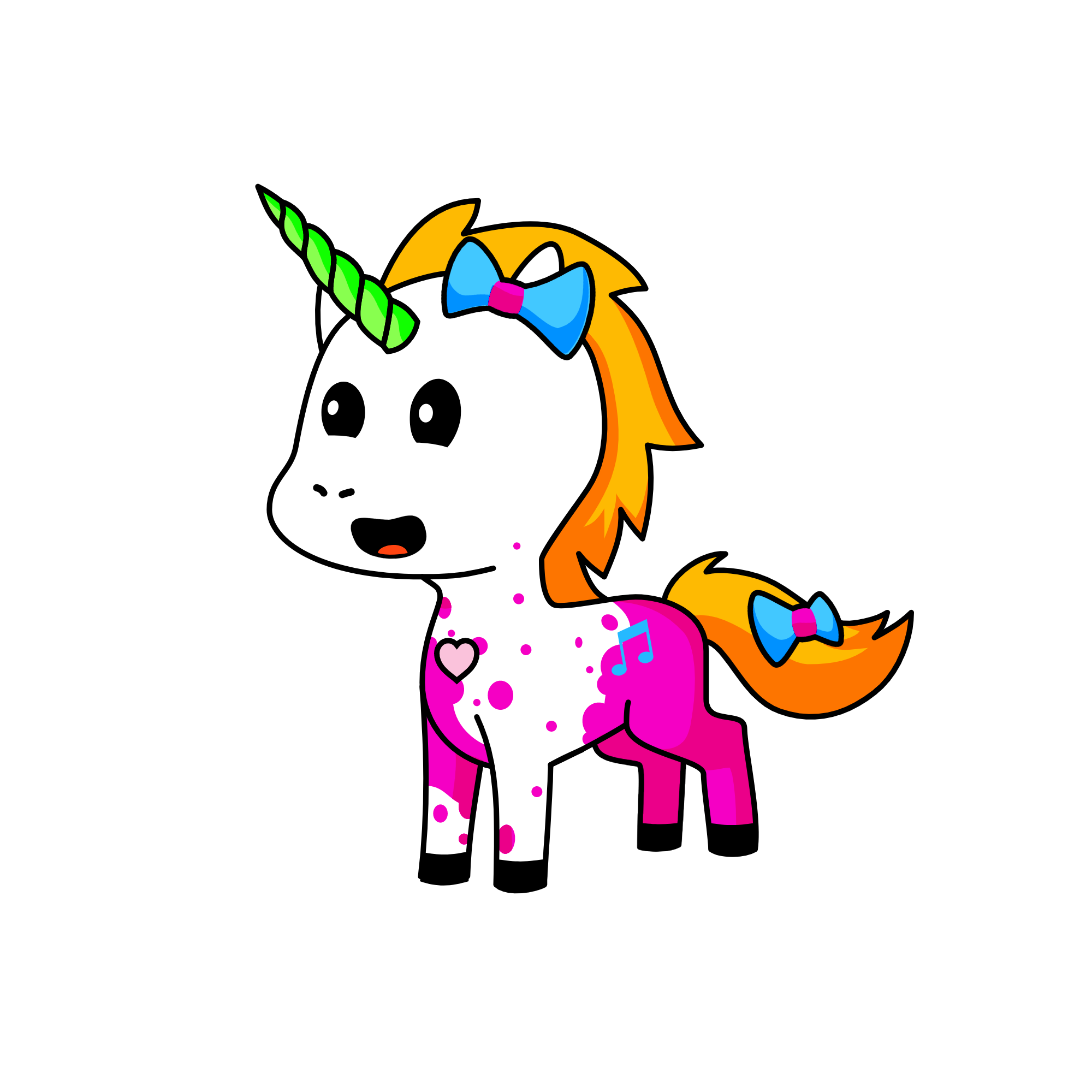 Emily, the unicorn
