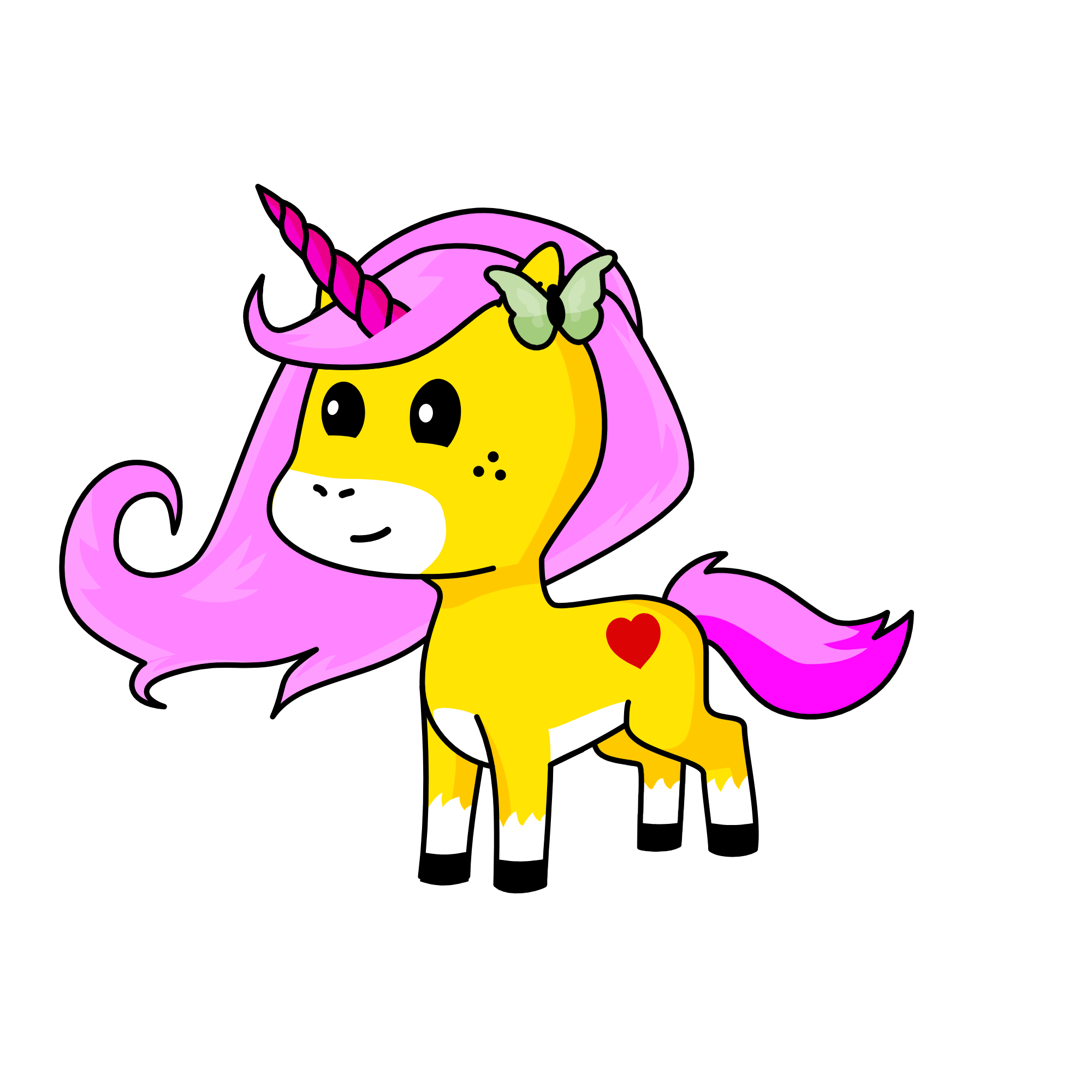 fullutershy, the unicorn